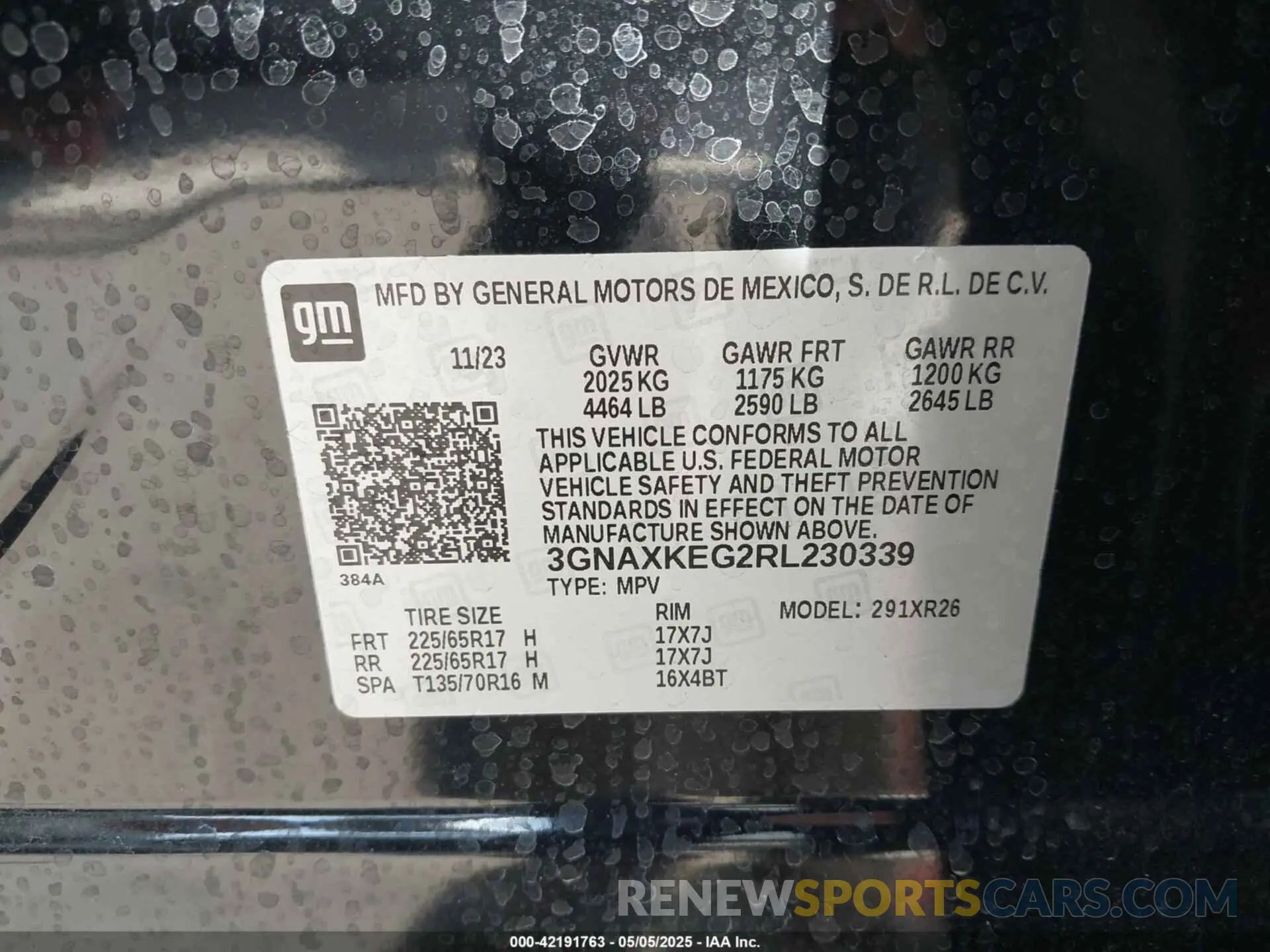 9 Photograph of a damaged car 3GNAXKEG2RL230339 CHEVROLET EQUINOX 2024