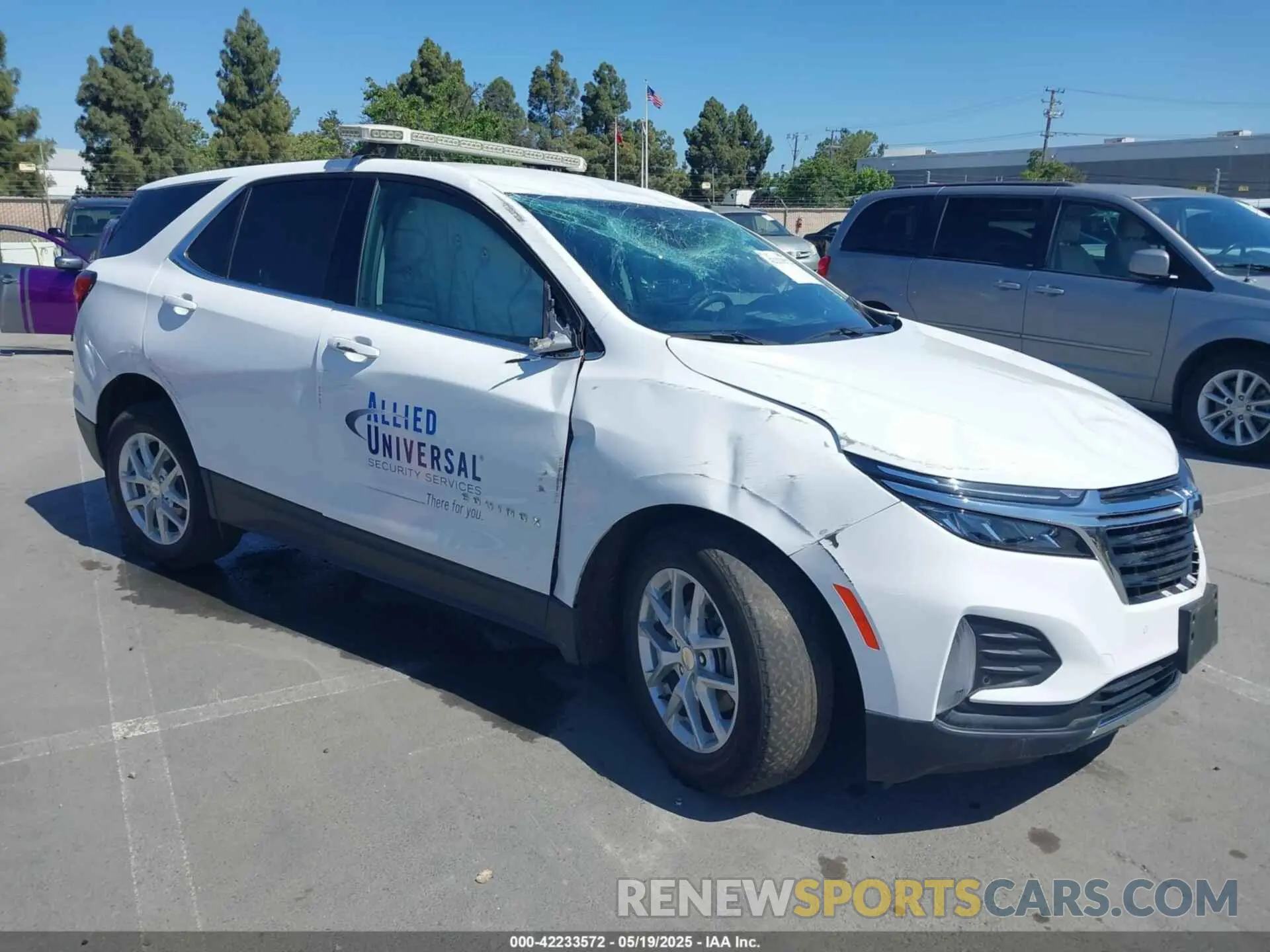 1 Photograph of a damaged car 3GNAXKEG2RS105279 CHEVROLET EQUINOX 2024