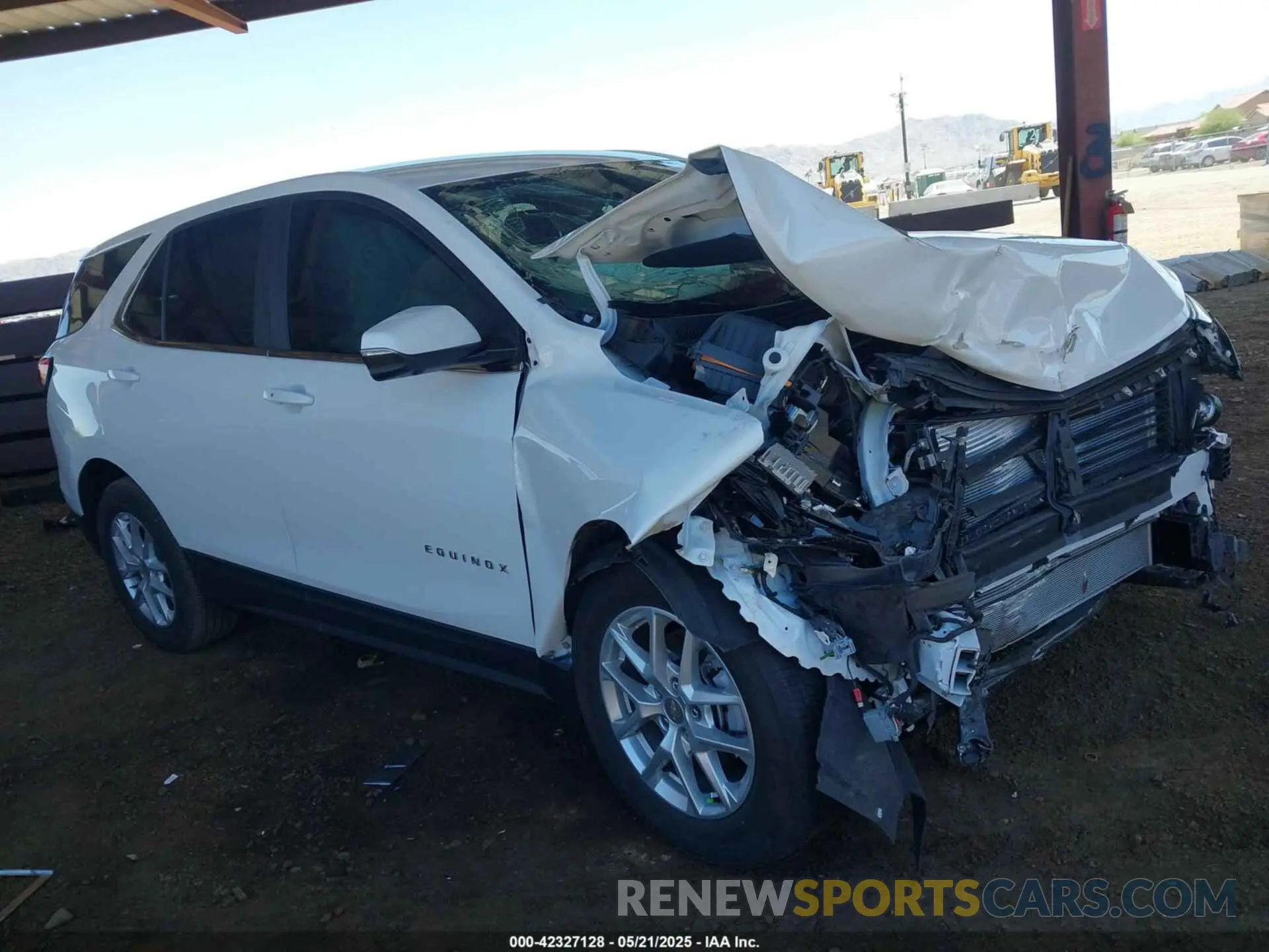 1 Photograph of a damaged car 3GNAXKEG2RS171587 CHEVROLET EQUINOX 2024