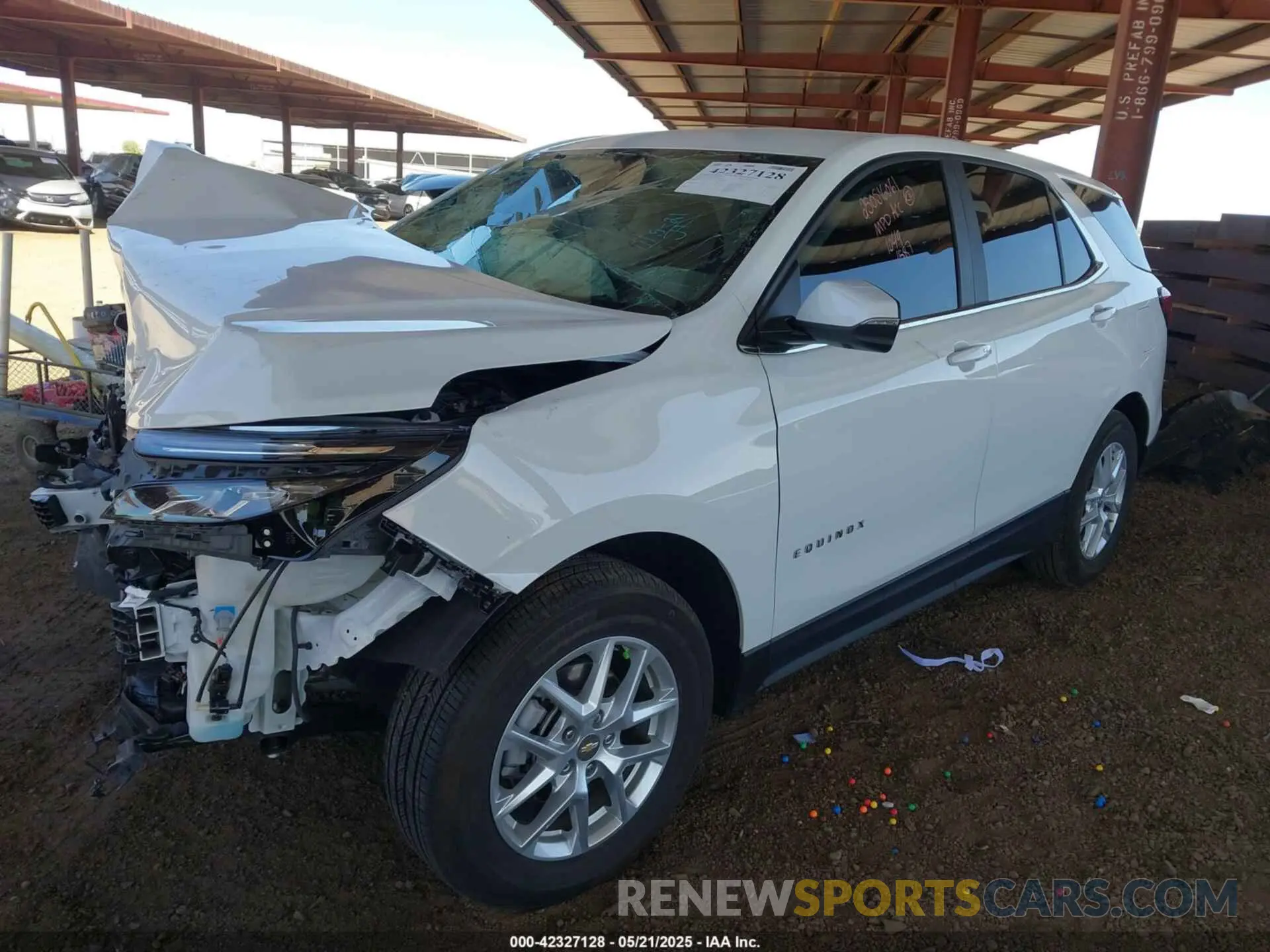 2 Photograph of a damaged car 3GNAXKEG2RS171587 CHEVROLET EQUINOX 2024