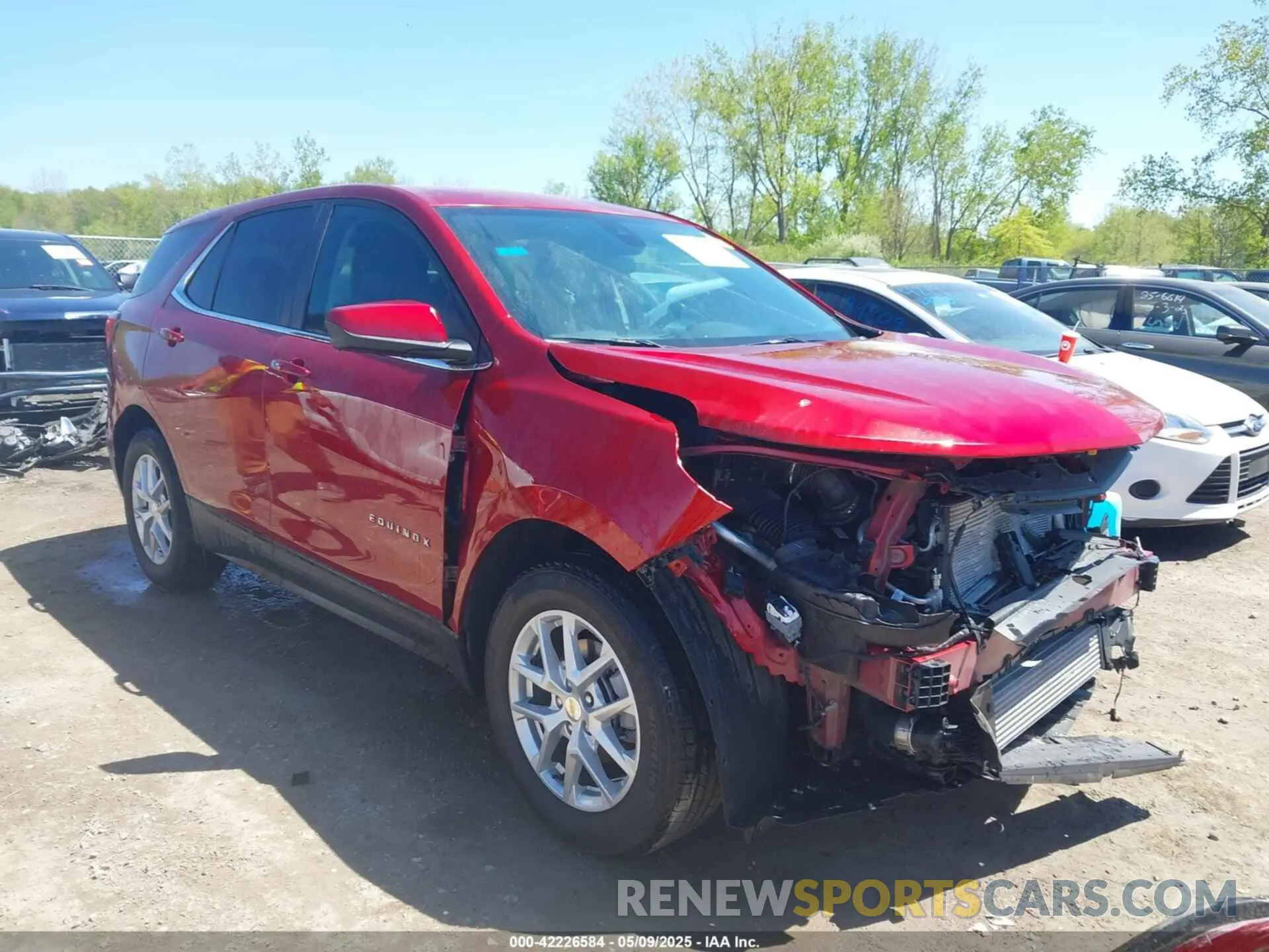 1 Photograph of a damaged car 3GNAXKEG3RS132829 CHEVROLET EQUINOX 2024