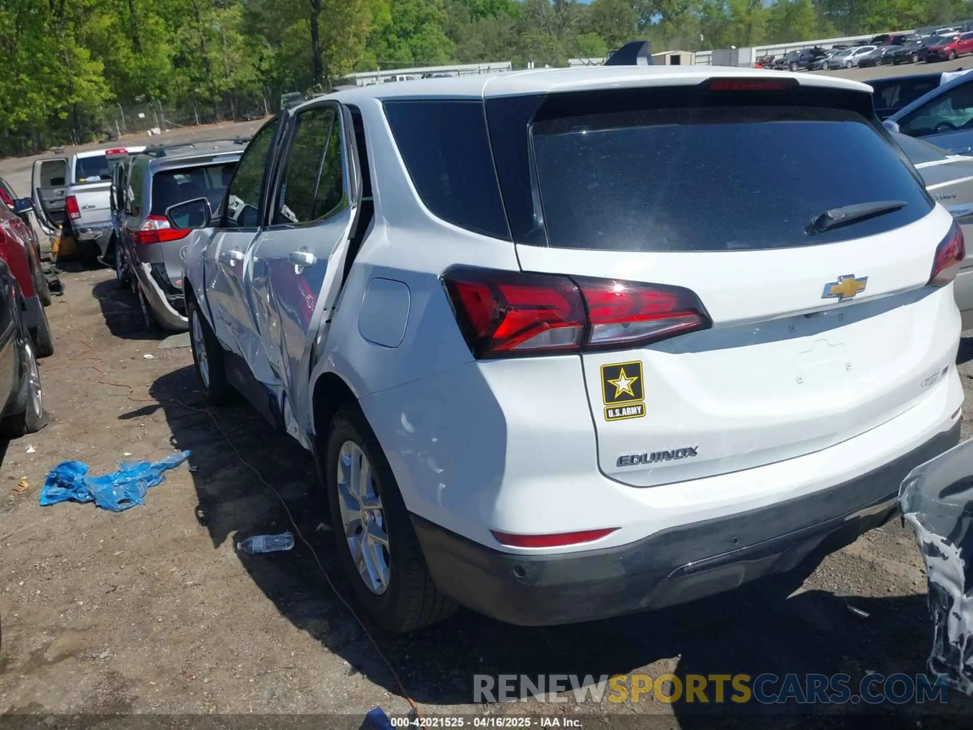 3 Photograph of a damaged car 3GNAXKEG3RS232431 CHEVROLET EQUINOX 2024