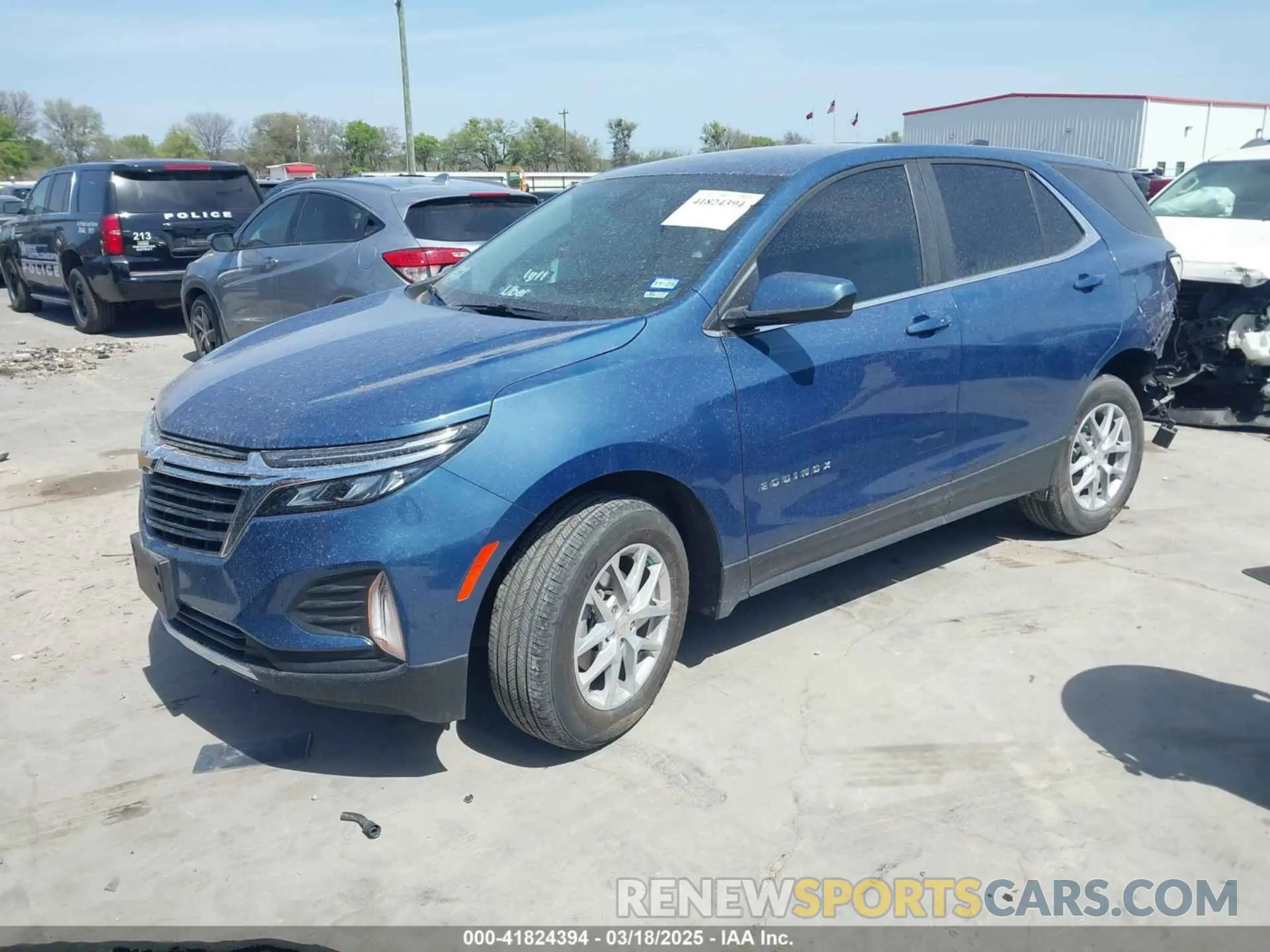 2 Photograph of a damaged car 3GNAXKEG4RL125673 CHEVROLET EQUINOX 2024