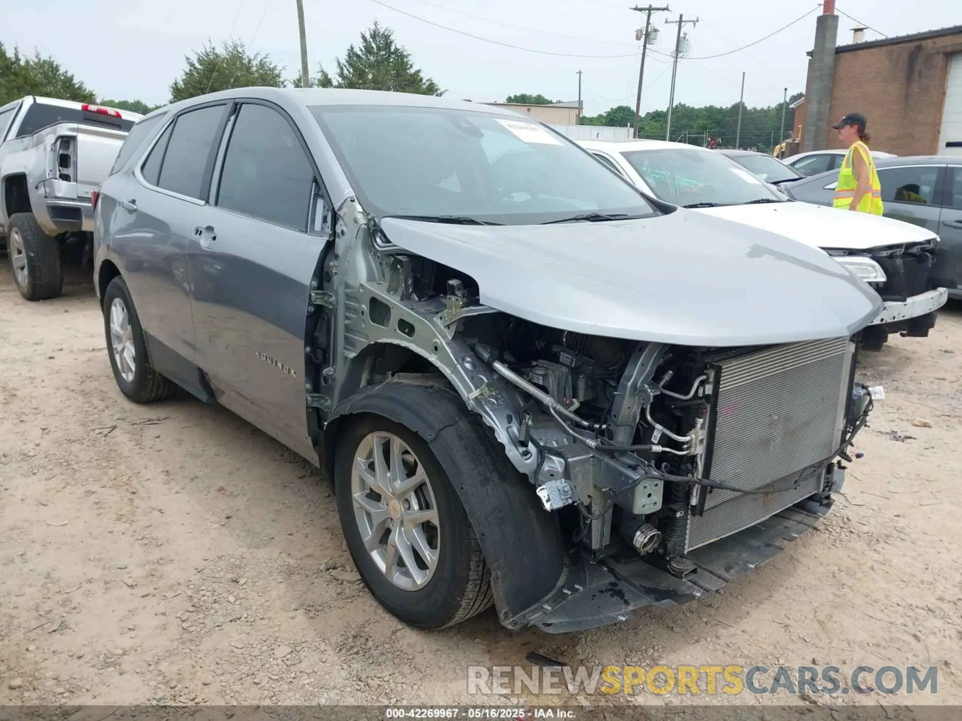 1 Photograph of a damaged car 3GNAXKEG4RL146409 CHEVROLET EQUINOX 2024