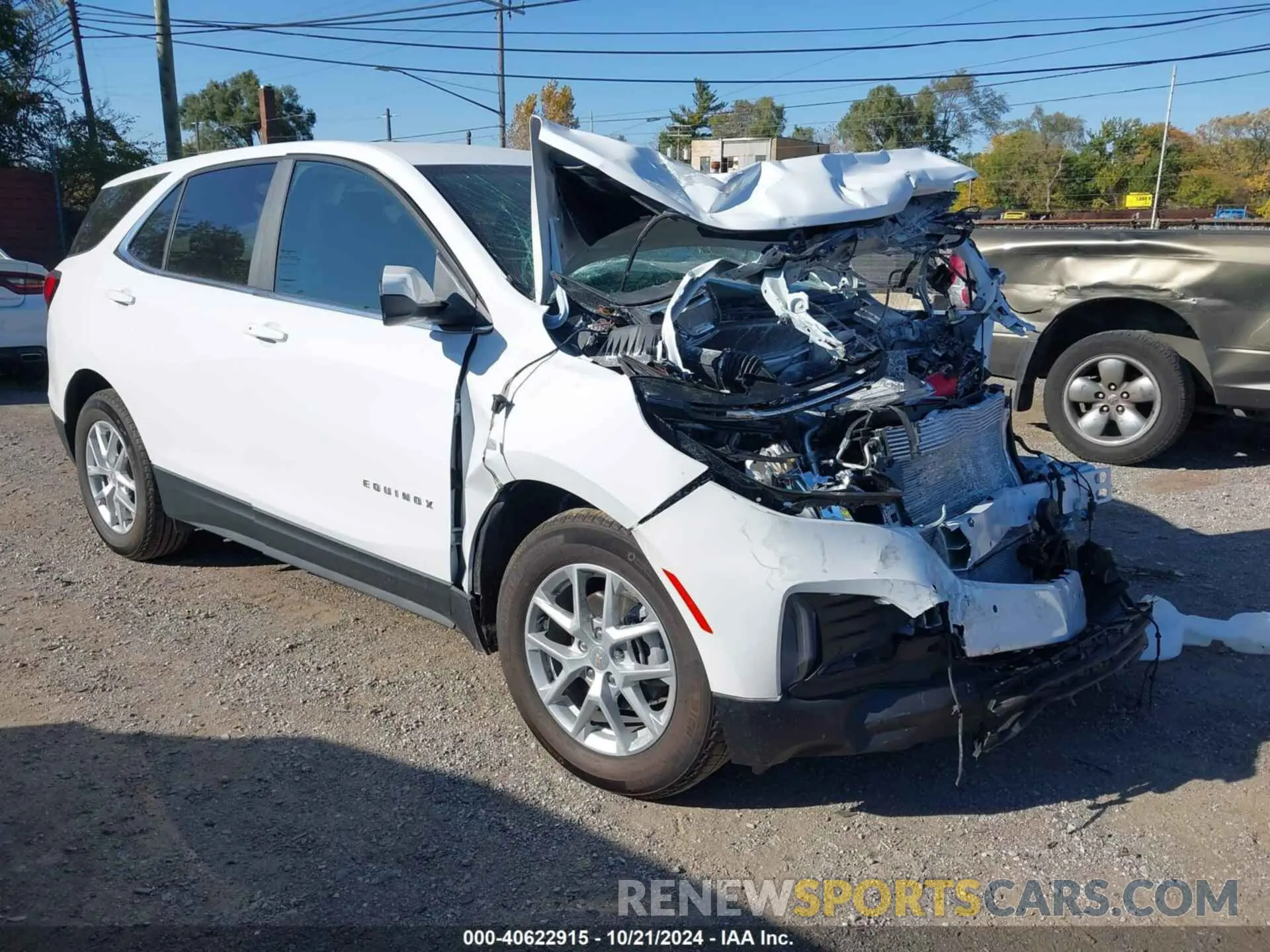 1 Photograph of a damaged car 3GNAXKEG4RL354502 CHEVROLET EQUINOX 2024