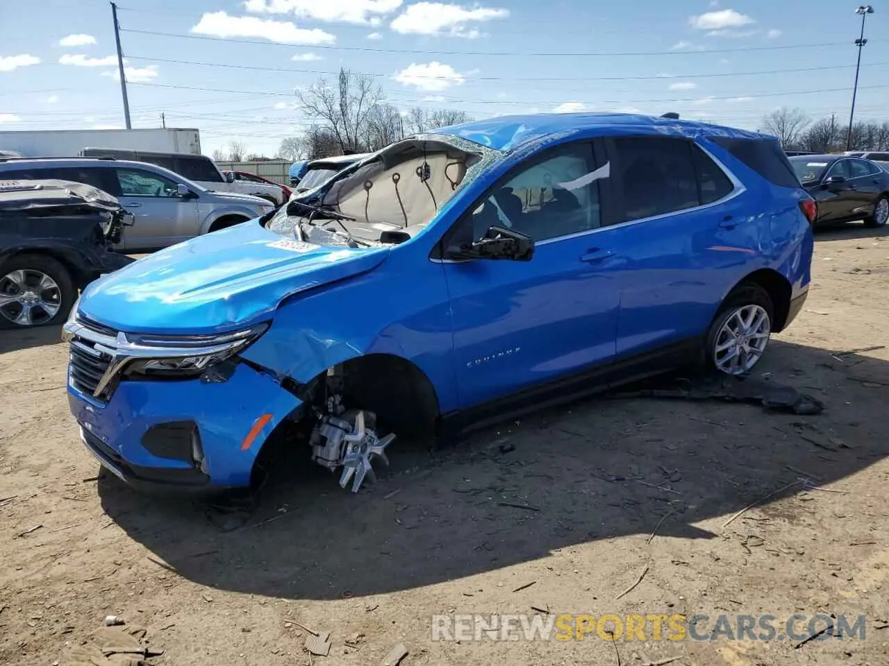 1 Photograph of a damaged car 3GNAXKEG4RS114758 CHEVROLET EQUINOX 2024