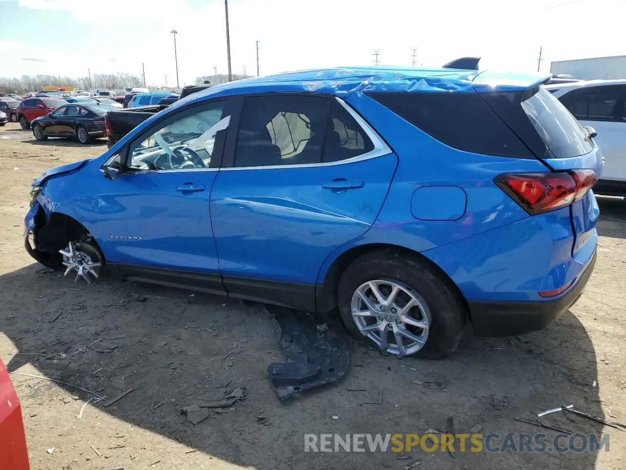 2 Photograph of a damaged car 3GNAXKEG4RS114758 CHEVROLET EQUINOX 2024