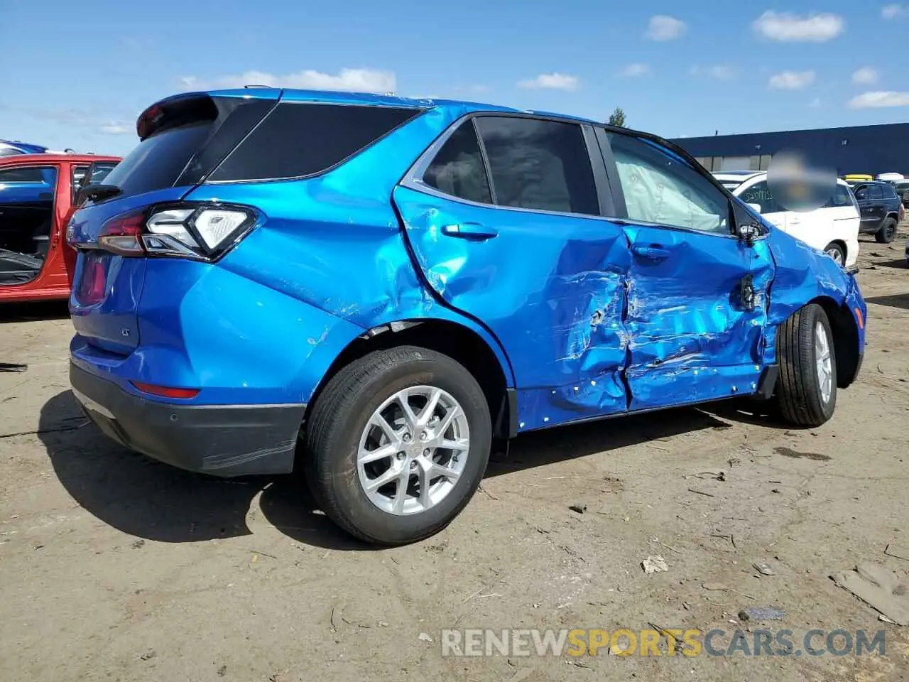 3 Photograph of a damaged car 3GNAXKEG4RS114758 CHEVROLET EQUINOX 2024