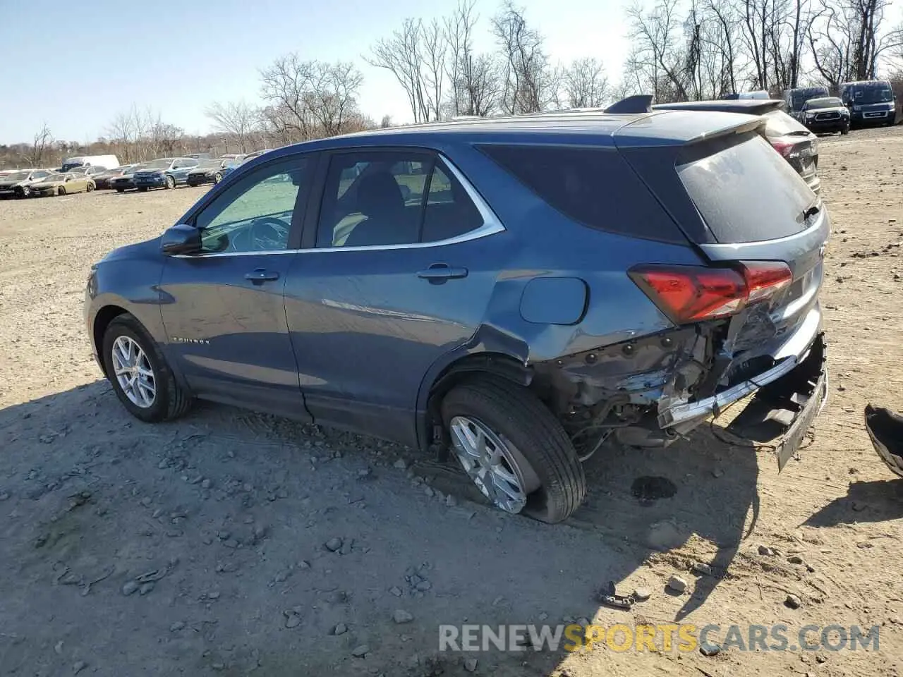2 Photograph of a damaged car 3GNAXKEG5RL164319 CHEVROLET EQUINOX 2024