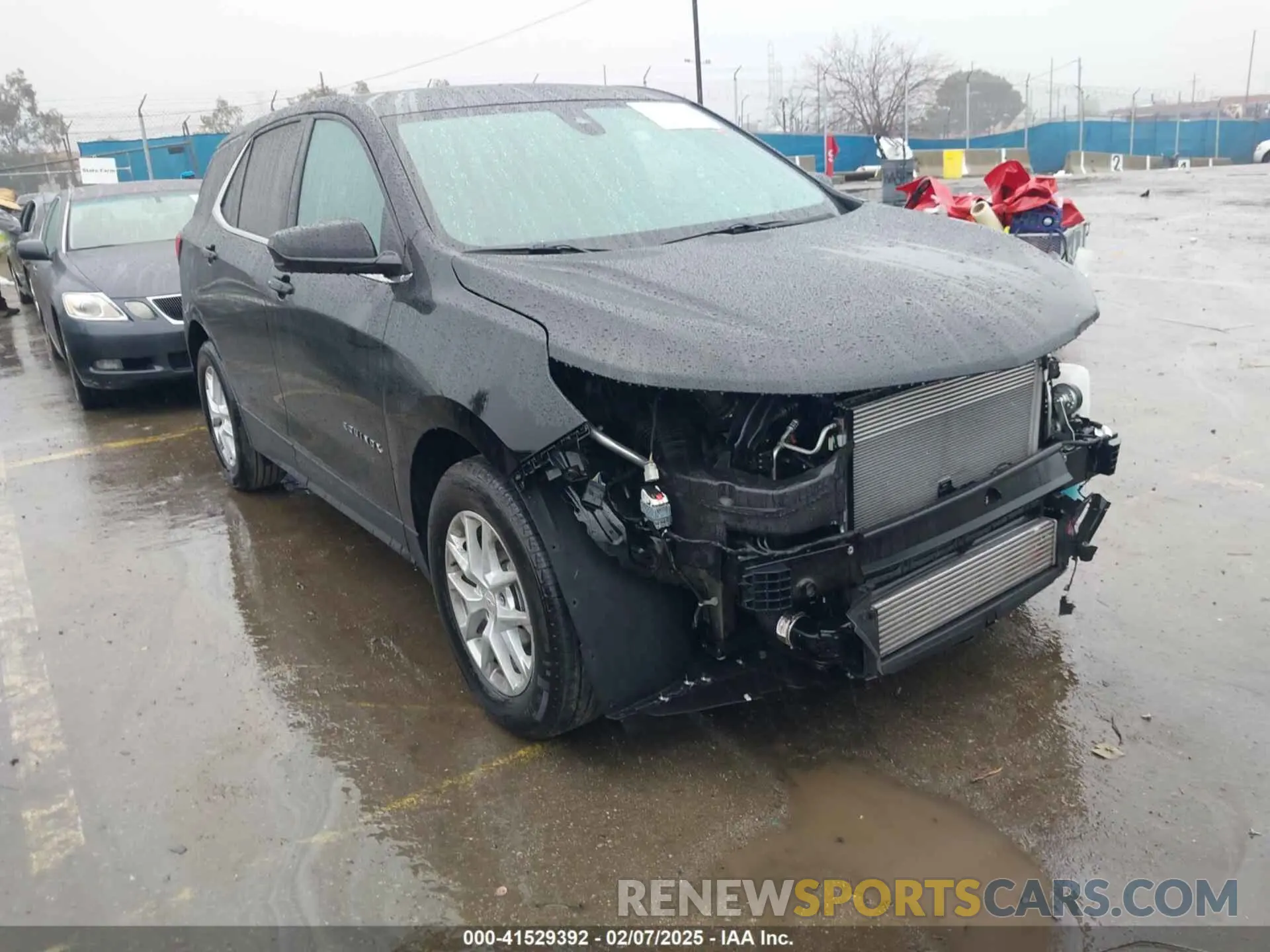 1 Photograph of a damaged car 3GNAXKEG5RL174770 CHEVROLET EQUINOX 2024
