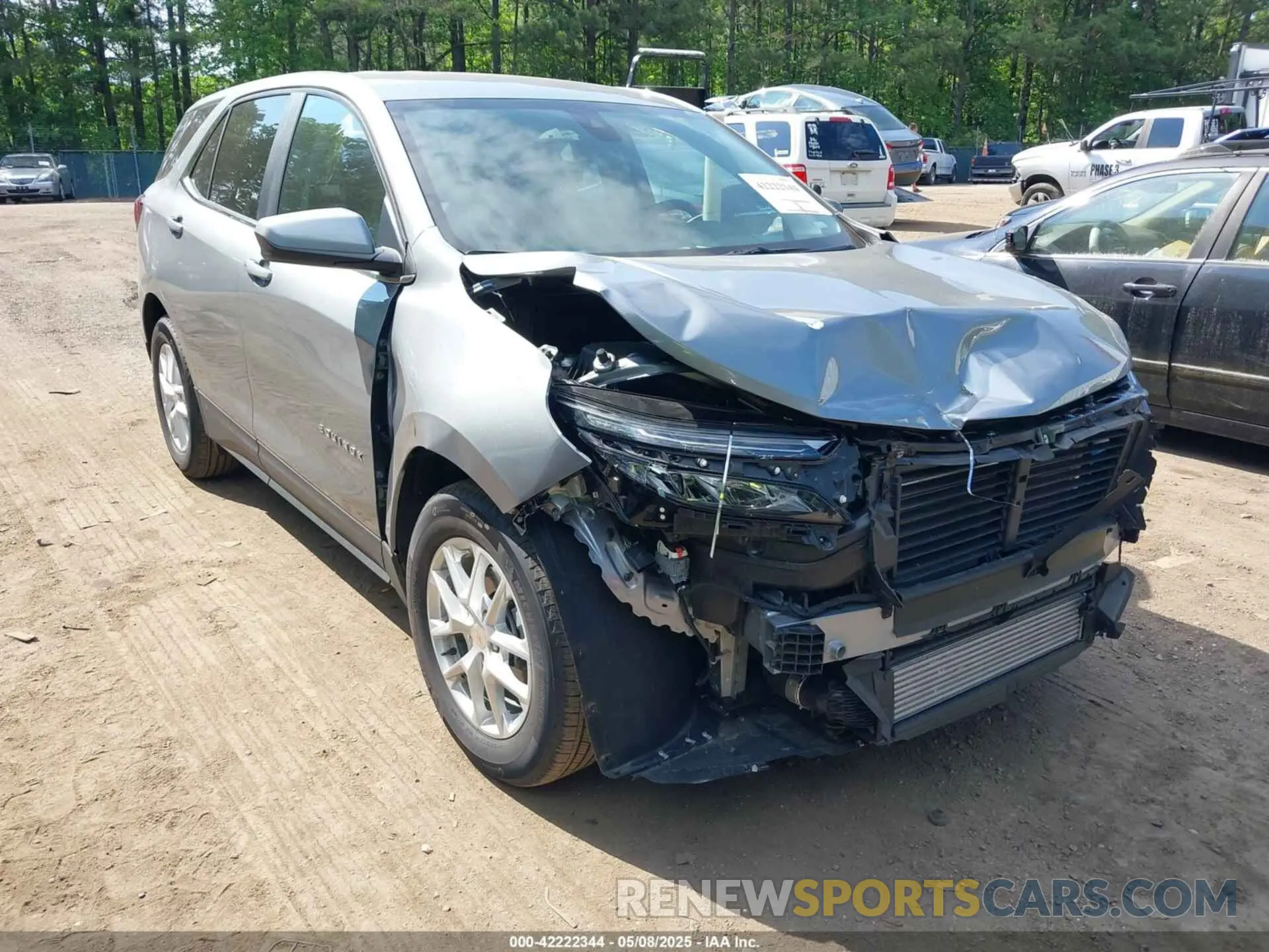 1 Photograph of a damaged car 3GNAXKEG5RL334386 CHEVROLET EQUINOX 2024