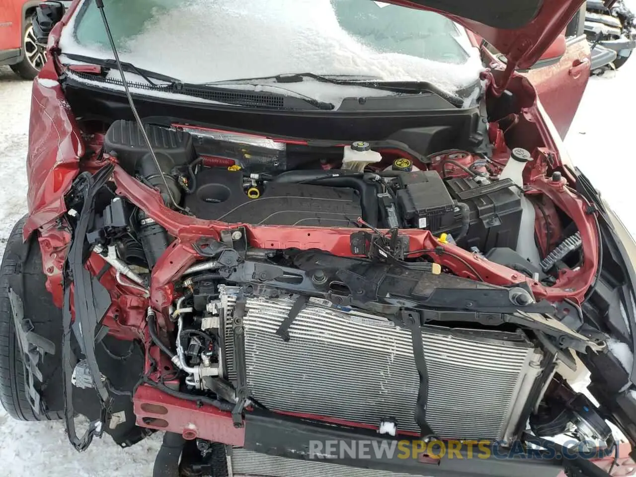 14 Photograph of a damaged car 3GNAXKEG5RS107639 CHEVROLET EQUINOX 2024