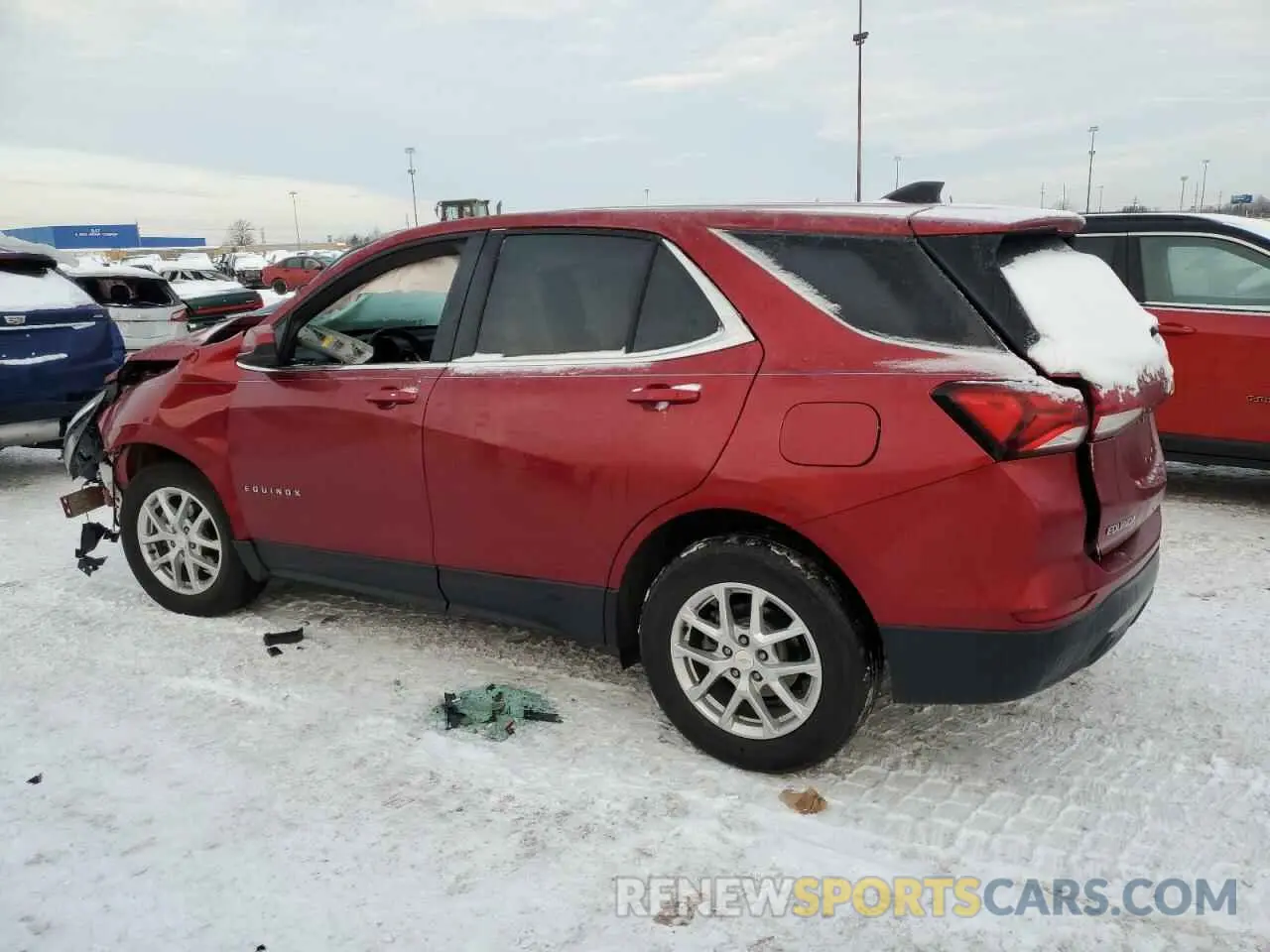 2 Photograph of a damaged car 3GNAXKEG5RS107639 CHEVROLET EQUINOX 2024