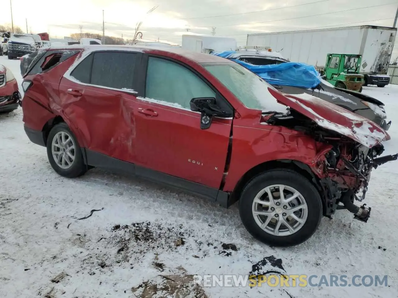 4 Photograph of a damaged car 3GNAXKEG5RS107639 CHEVROLET EQUINOX 2024
