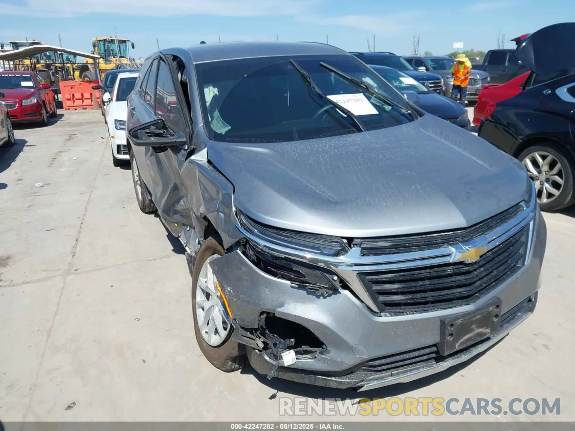 1 Photograph of a damaged car 3GNAXKEG5RS166304 CHEVROLET EQUINOX 2024