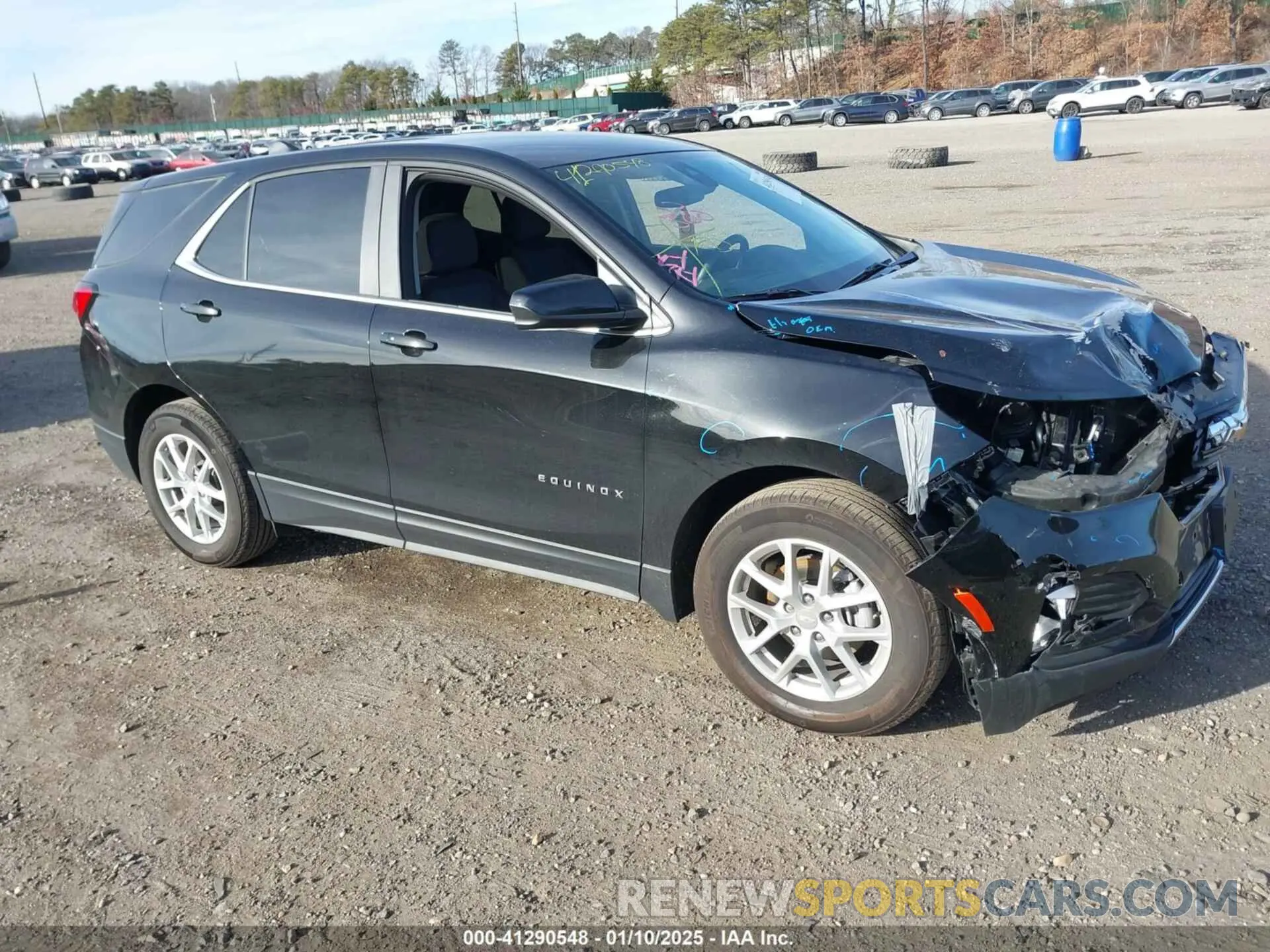 1 Photograph of a damaged car 3GNAXKEG6RL180674 CHEVROLET EQUINOX 2024