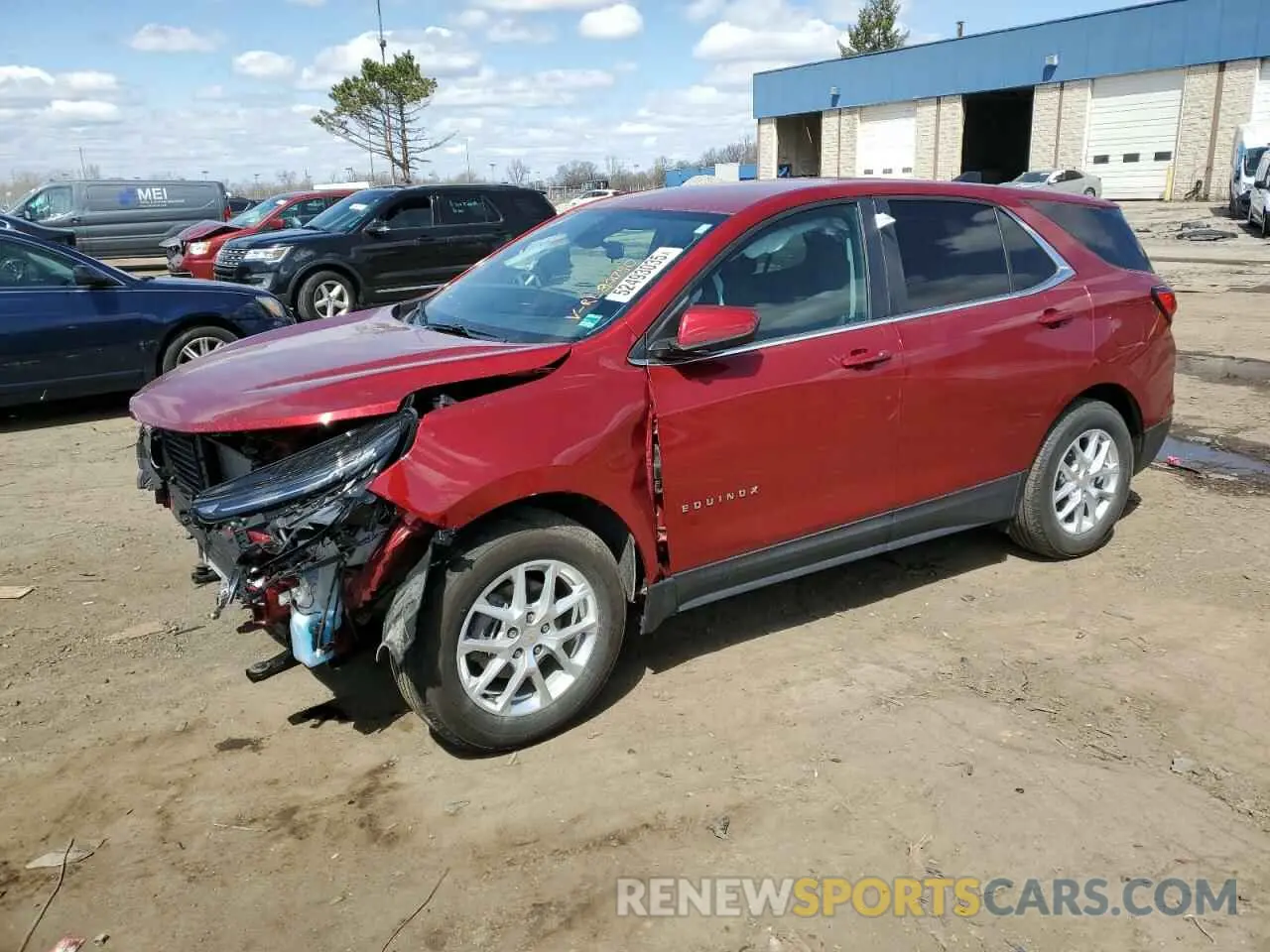 1 Photograph of a damaged car 3GNAXKEG6RL221790 CHEVROLET EQUINOX 2024