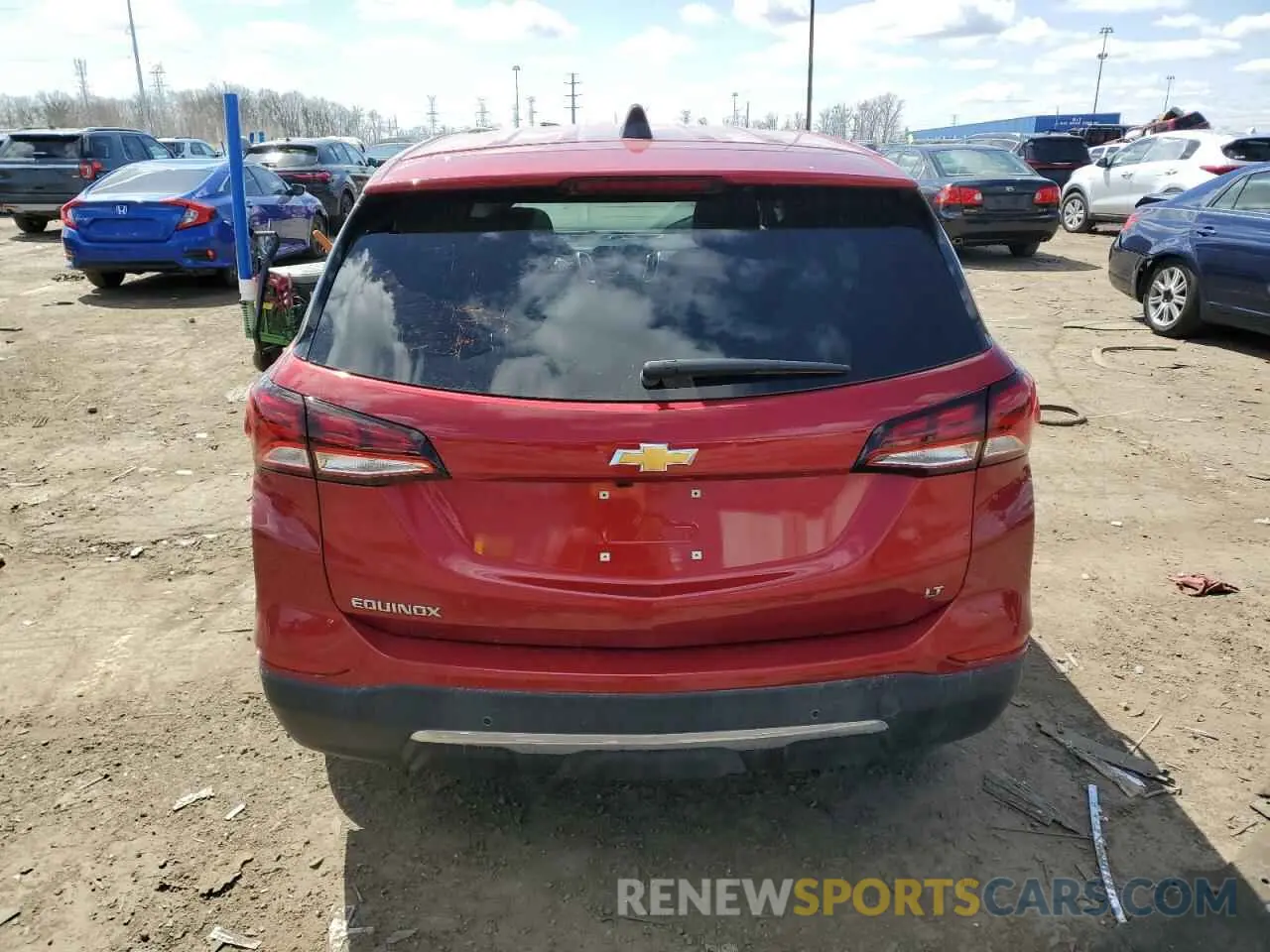 6 Photograph of a damaged car 3GNAXKEG6RL221790 CHEVROLET EQUINOX 2024