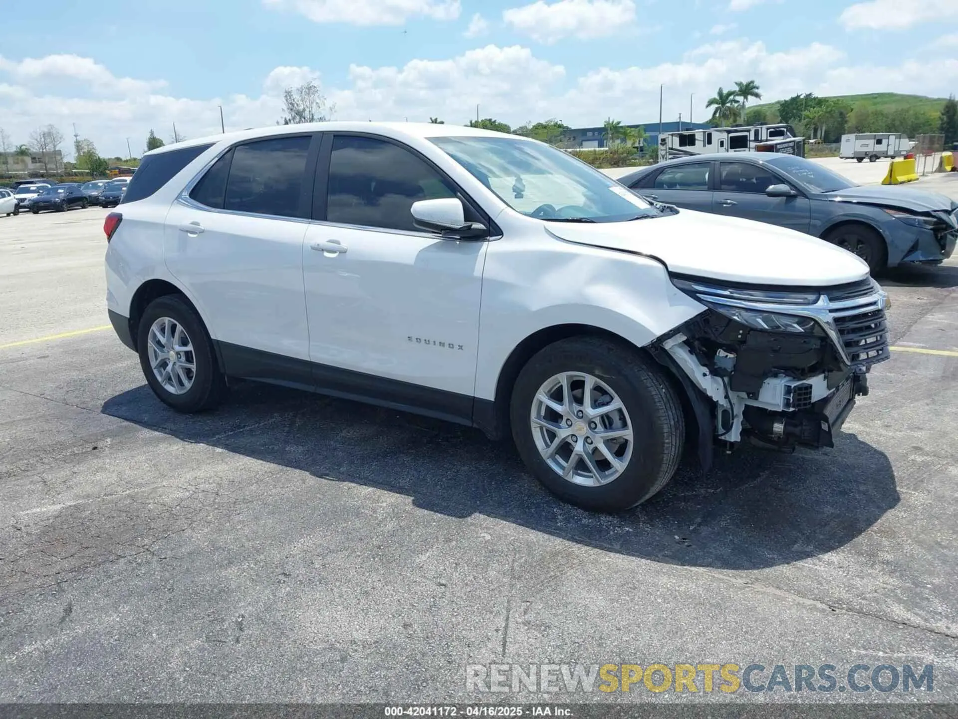1 Photograph of a damaged car 3GNAXKEG6RL366344 CHEVROLET EQUINOX 2024