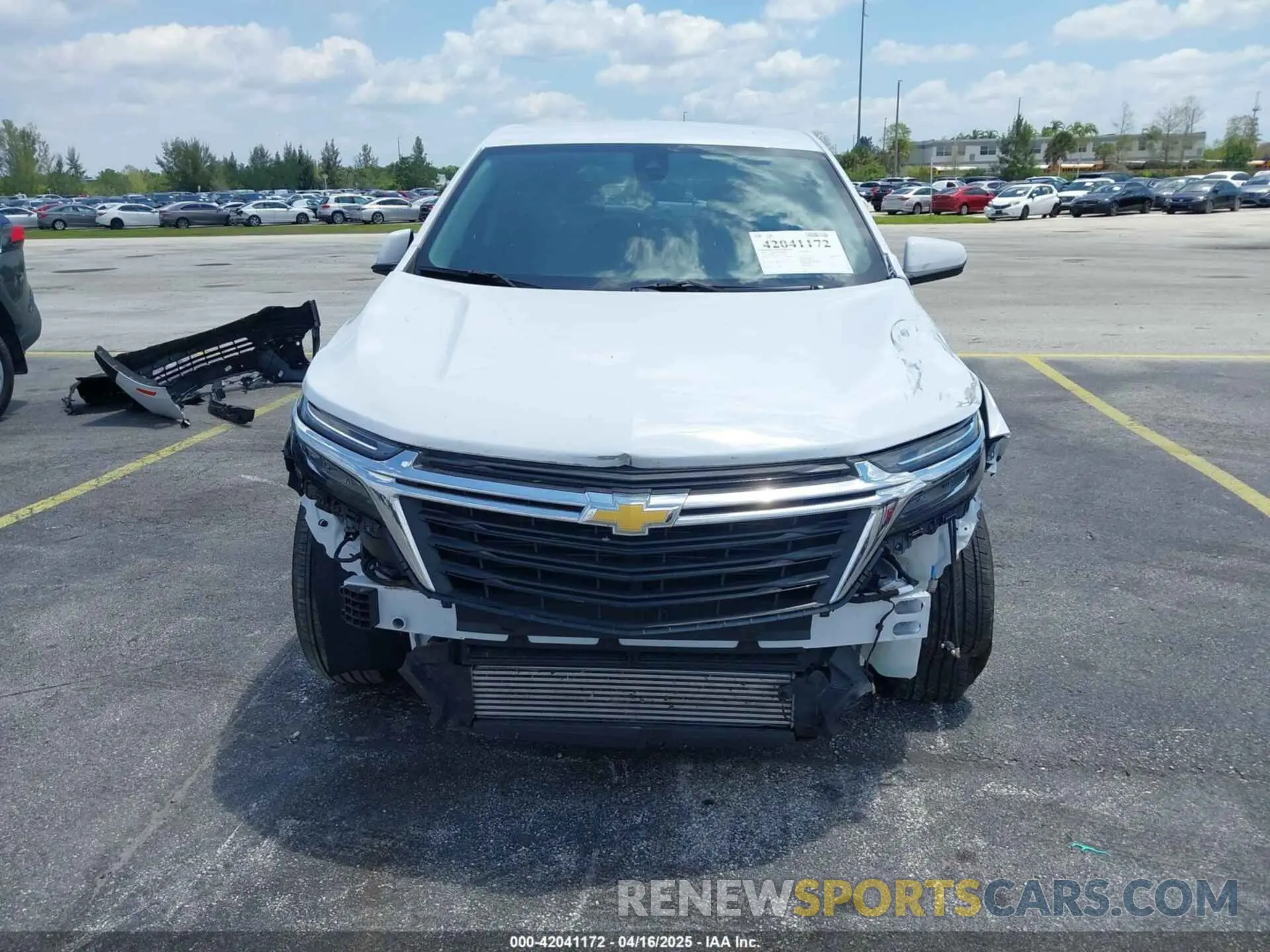 6 Photograph of a damaged car 3GNAXKEG6RL366344 CHEVROLET EQUINOX 2024