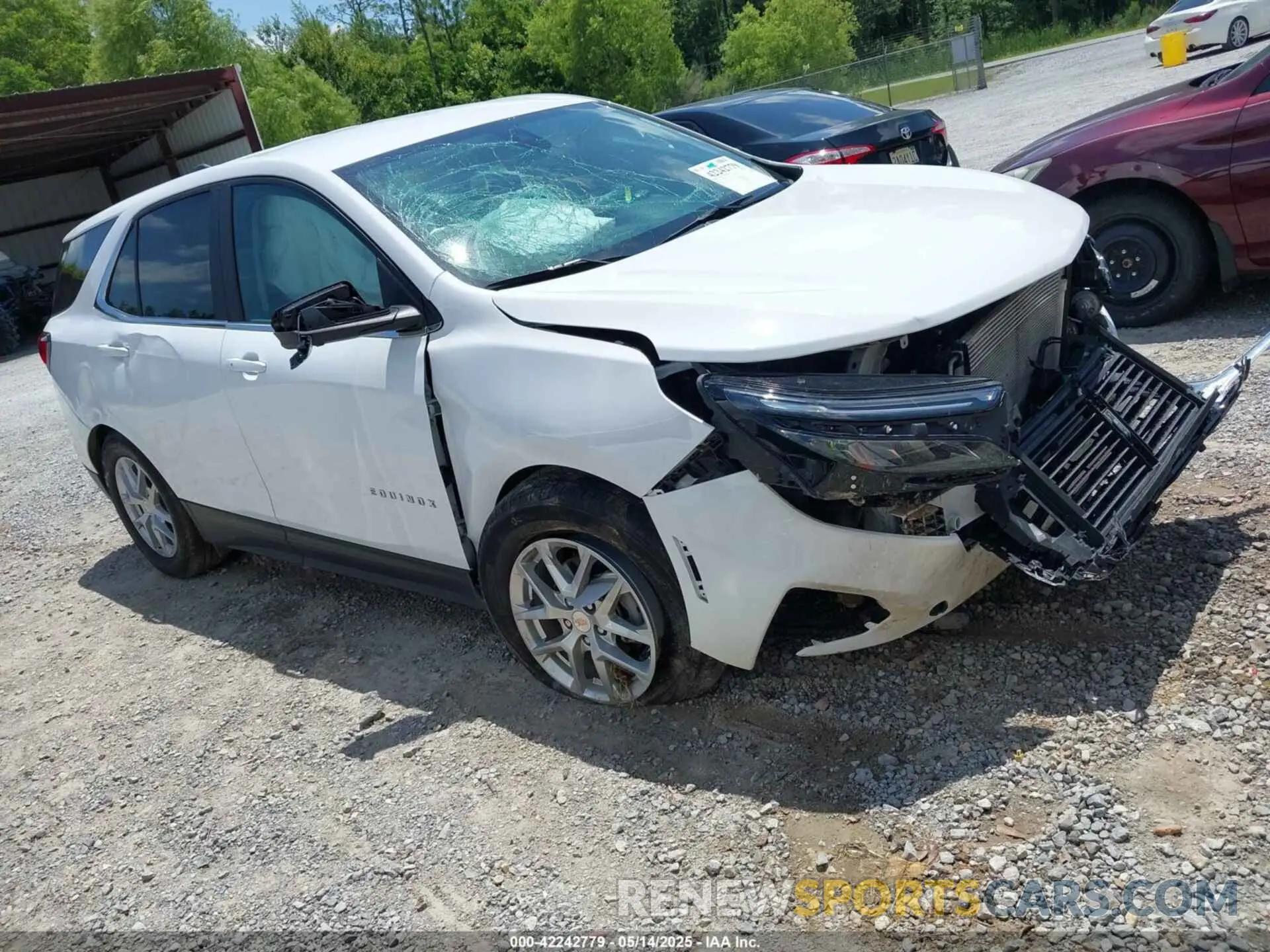 1 Photograph of a damaged car 3GNAXKEG7RL109032 CHEVROLET EQUINOX 2024