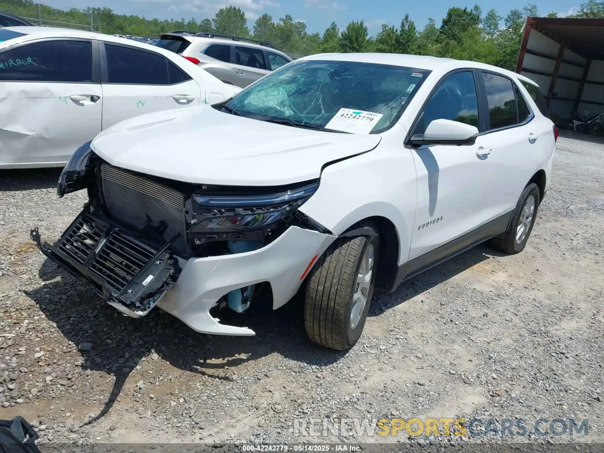 2 Photograph of a damaged car 3GNAXKEG7RL109032 CHEVROLET EQUINOX 2024