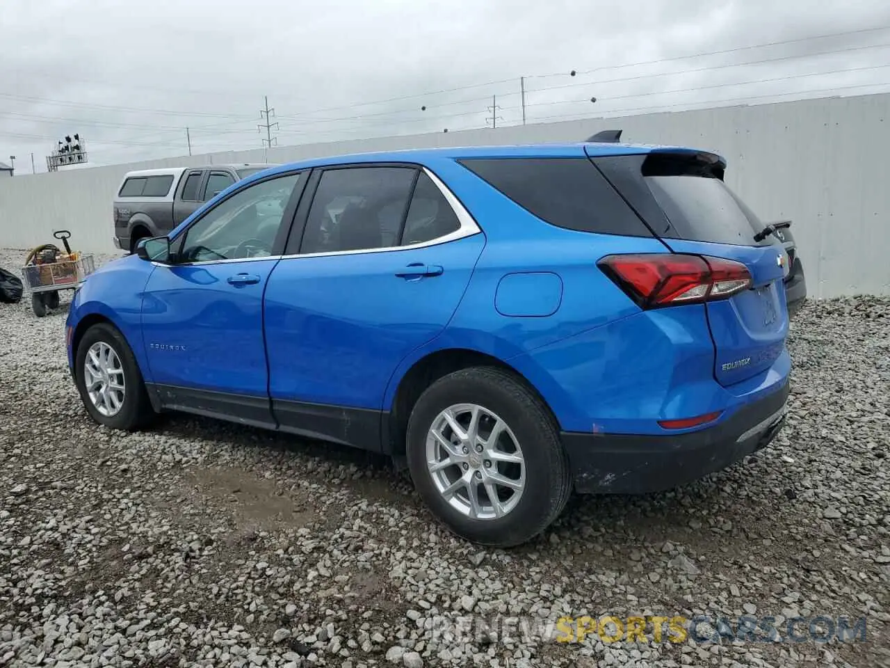 2 Photograph of a damaged car 3GNAXKEG7RL197953 CHEVROLET EQUINOX 2024