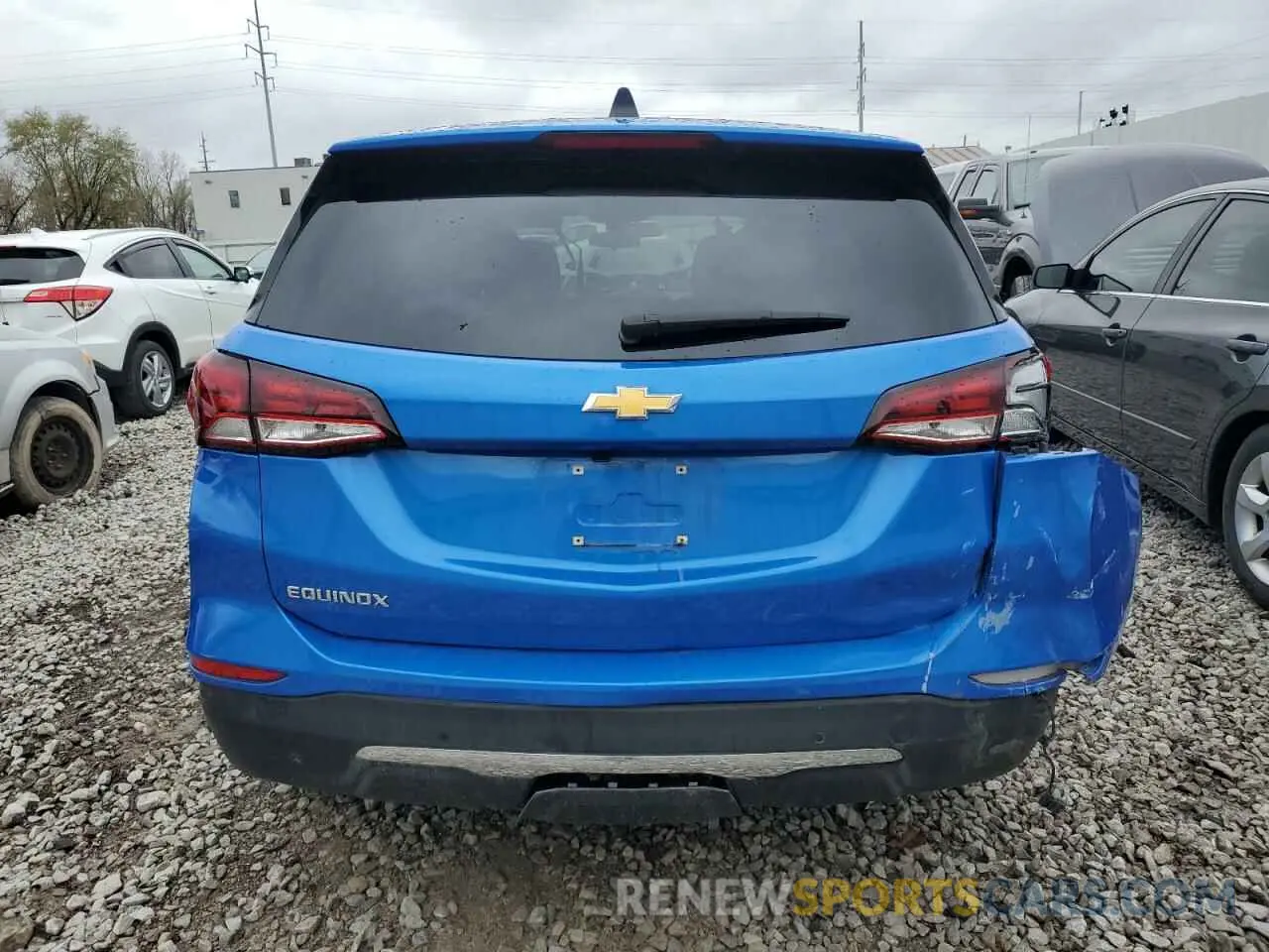 6 Photograph of a damaged car 3GNAXKEG7RL197953 CHEVROLET EQUINOX 2024