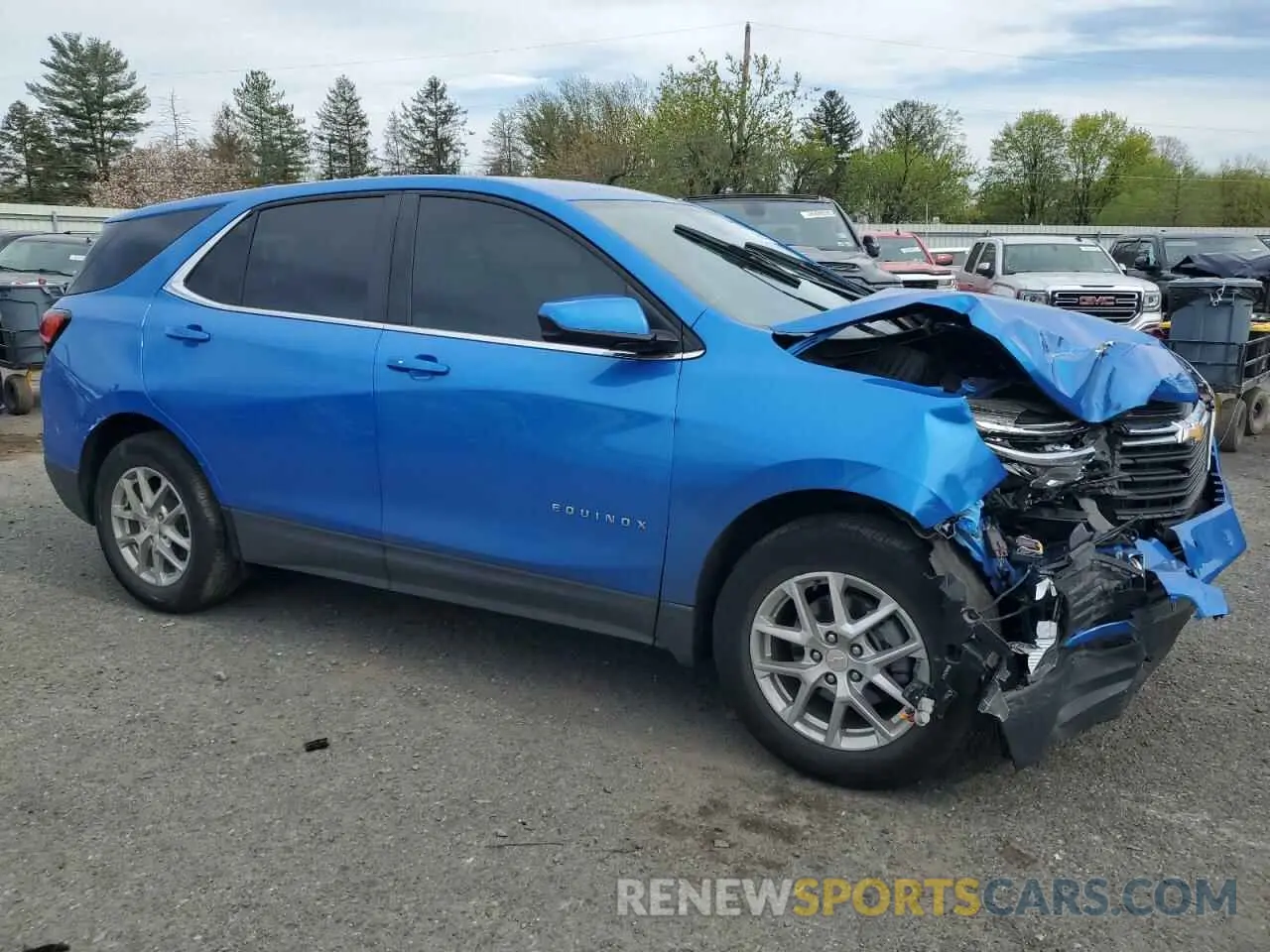 4 Photograph of a damaged car 3GNAXKEG7RS157796 CHEVROLET EQUINOX 2024