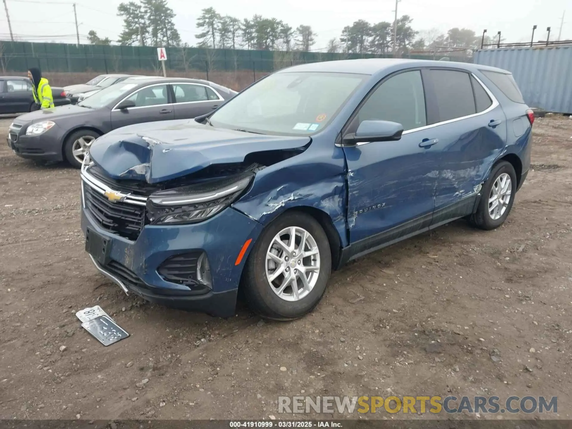 2 Photograph of a damaged car 3GNAXKEG8RL329134 CHEVROLET EQUINOX 2024