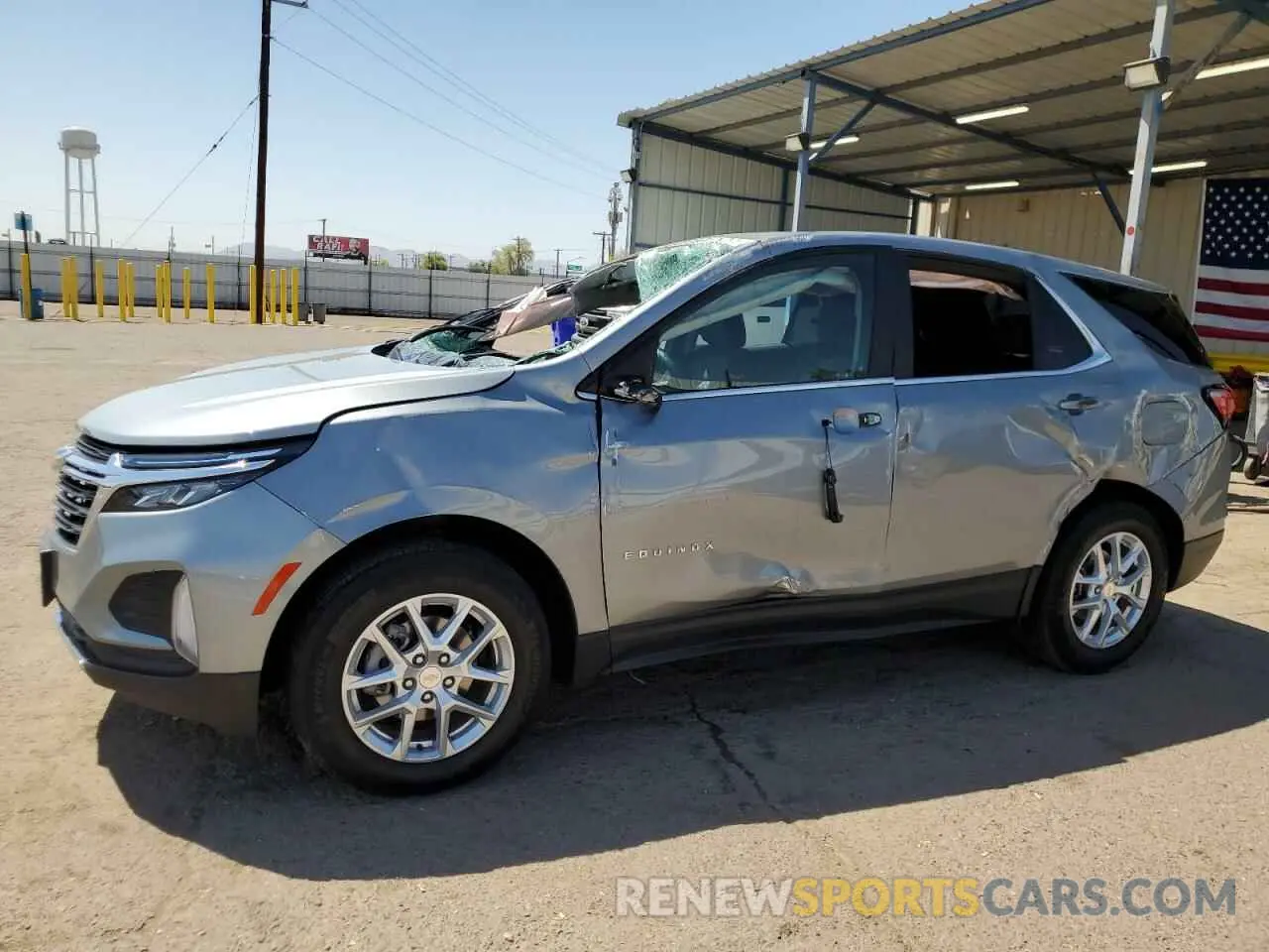 1 Photograph of a damaged car 3GNAXKEG8RL348024 CHEVROLET EQUINOX 2024