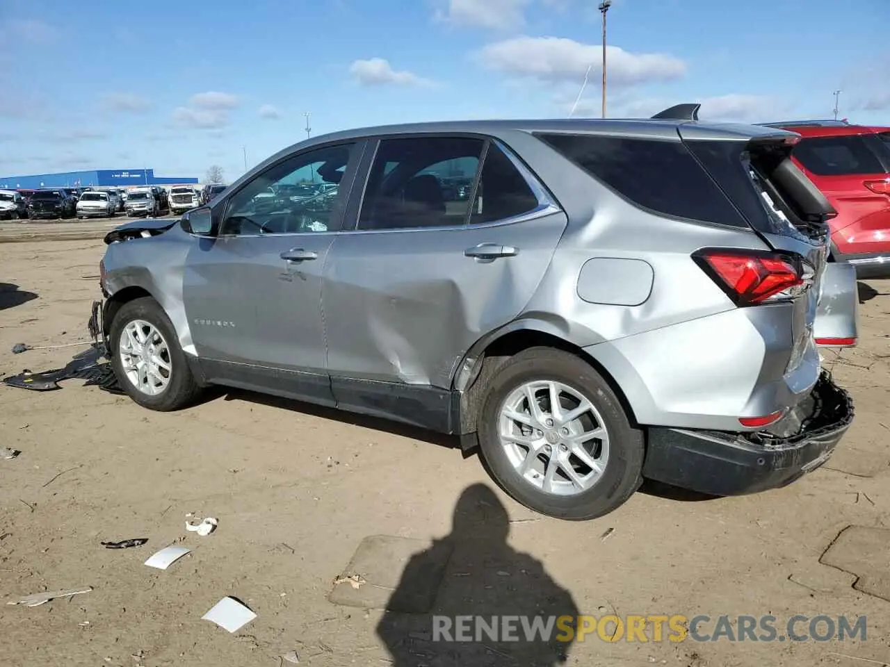 2 Photograph of a damaged car 3GNAXKEG8RS104153 CHEVROLET EQUINOX 2024