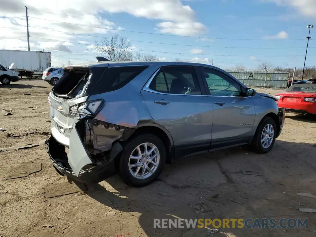 3 Photograph of a damaged car 3GNAXKEG8RS104153 CHEVROLET EQUINOX 2024