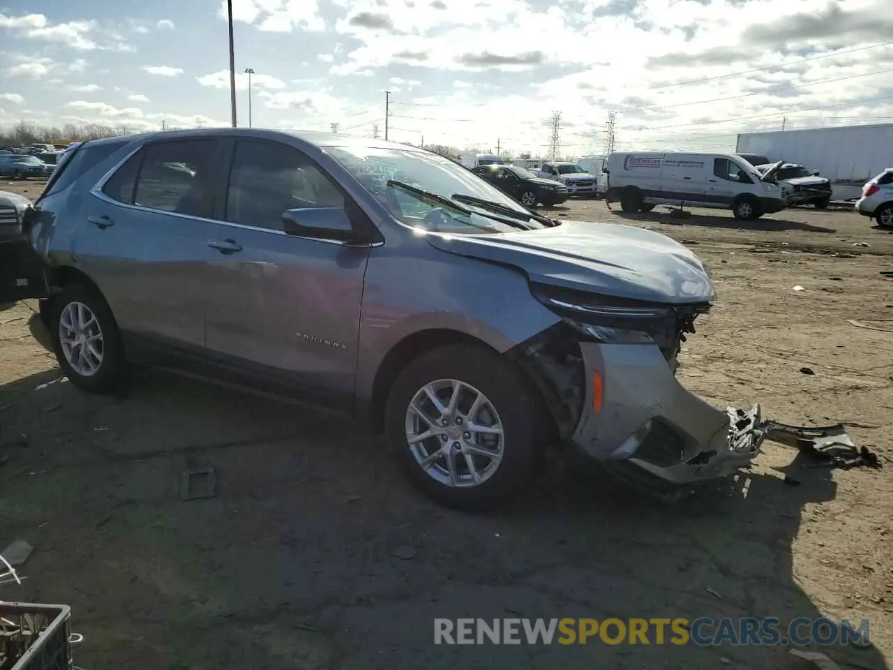 4 Photograph of a damaged car 3GNAXKEG8RS104153 CHEVROLET EQUINOX 2024