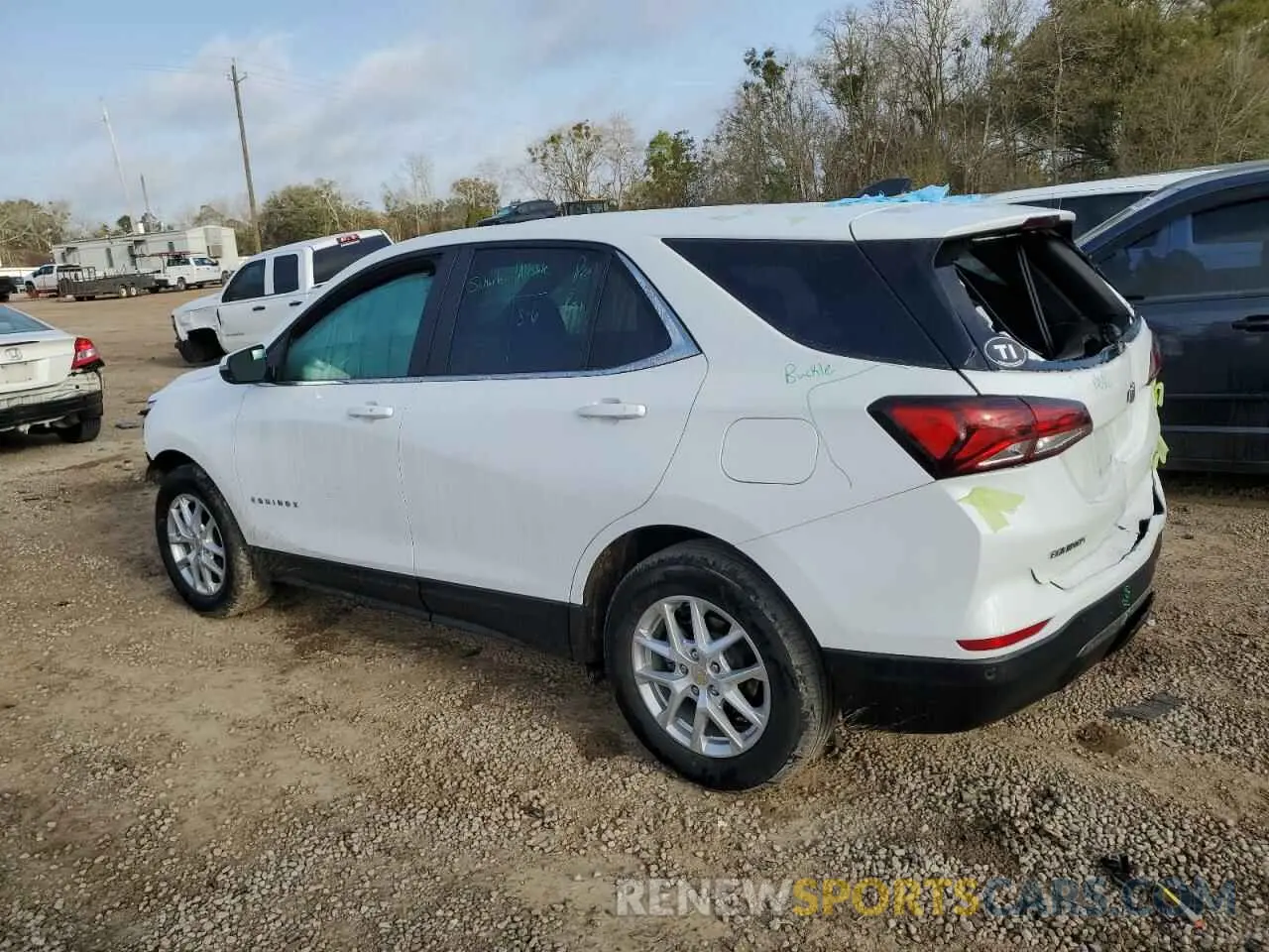 2 Photograph of a damaged car 3GNAXKEG8RS127349 CHEVROLET EQUINOX 2024