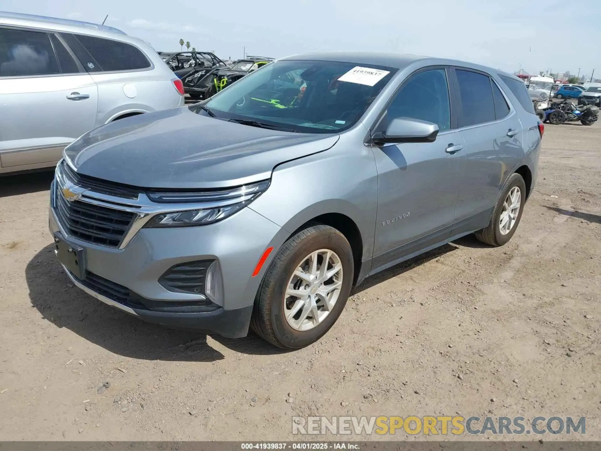 2 Photograph of a damaged car 3GNAXKEG8RS146886 CHEVROLET EQUINOX 2024