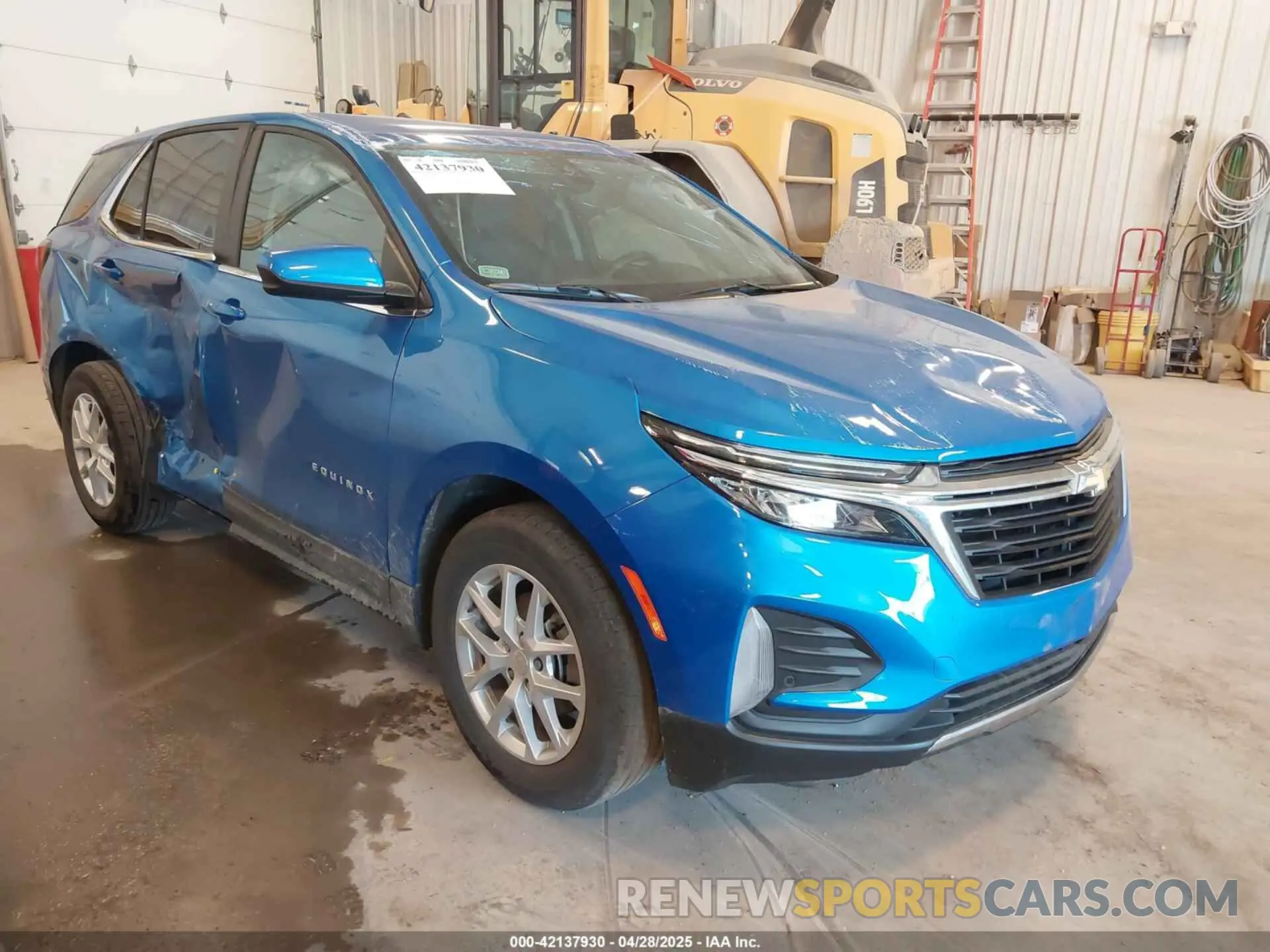1 Photograph of a damaged car 3GNAXKEG9RS157119 CHEVROLET EQUINOX 2024