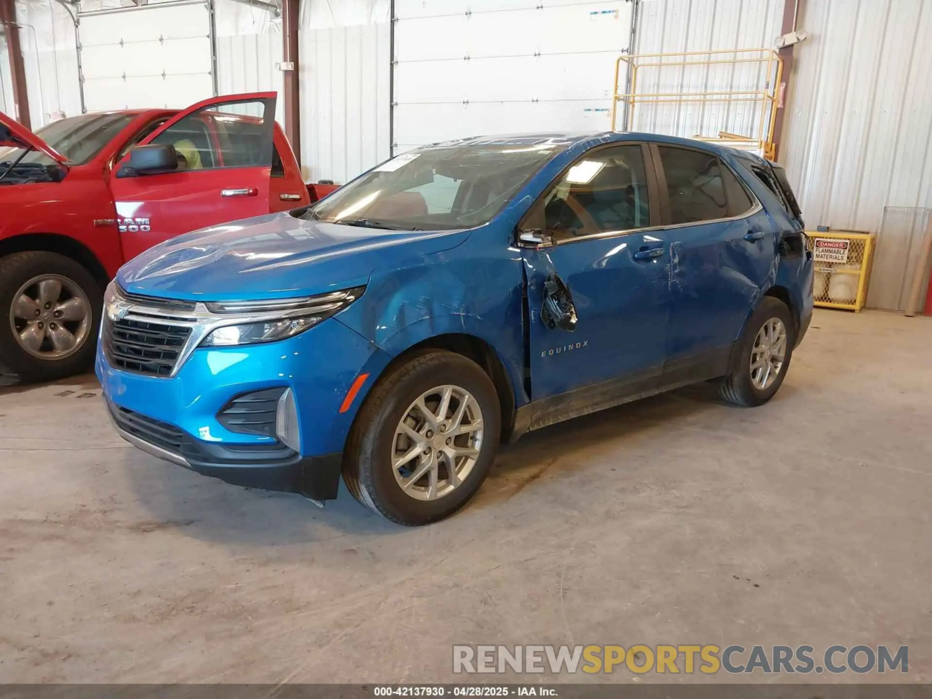 2 Photograph of a damaged car 3GNAXKEG9RS157119 CHEVROLET EQUINOX 2024