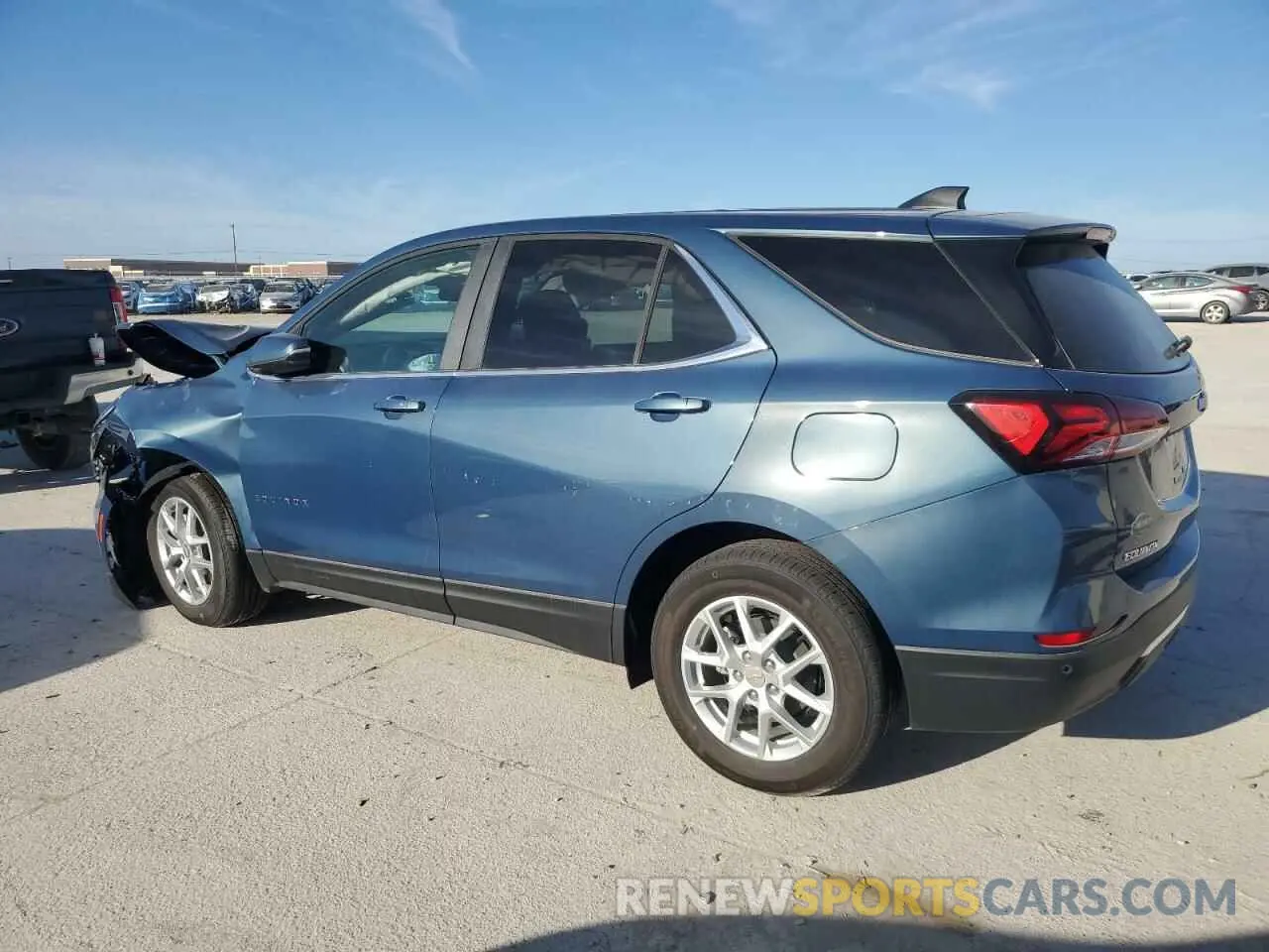2 Photograph of a damaged car 3GNAXKEGXRL190012 CHEVROLET EQUINOX 2024