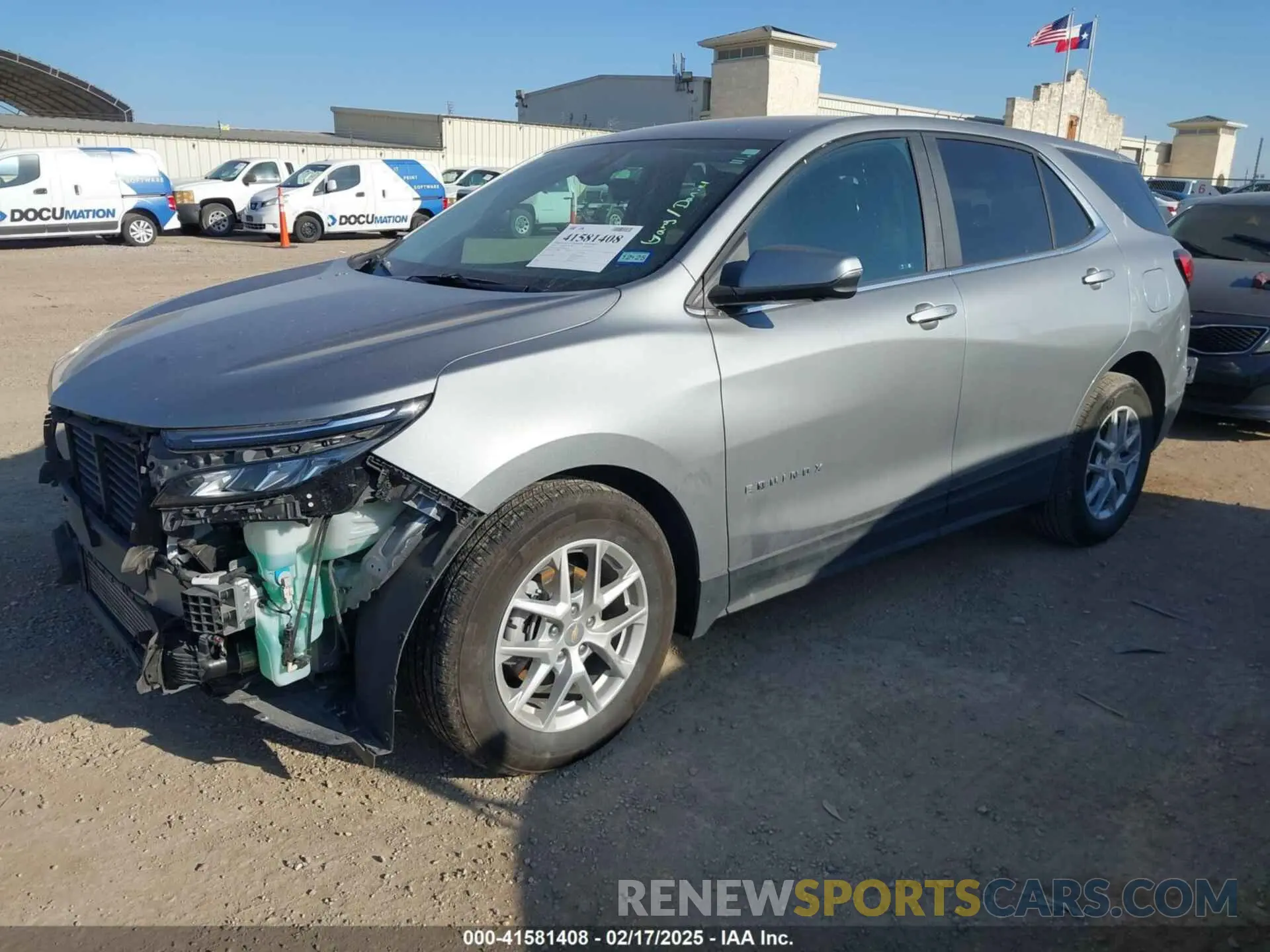 2 Photograph of a damaged car 3GNAXKEGXRL216771 CHEVROLET EQUINOX 2024