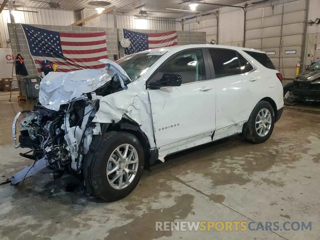 1 Photograph of a damaged car 3GNAXKEGXRS114733 CHEVROLET EQUINOX 2024