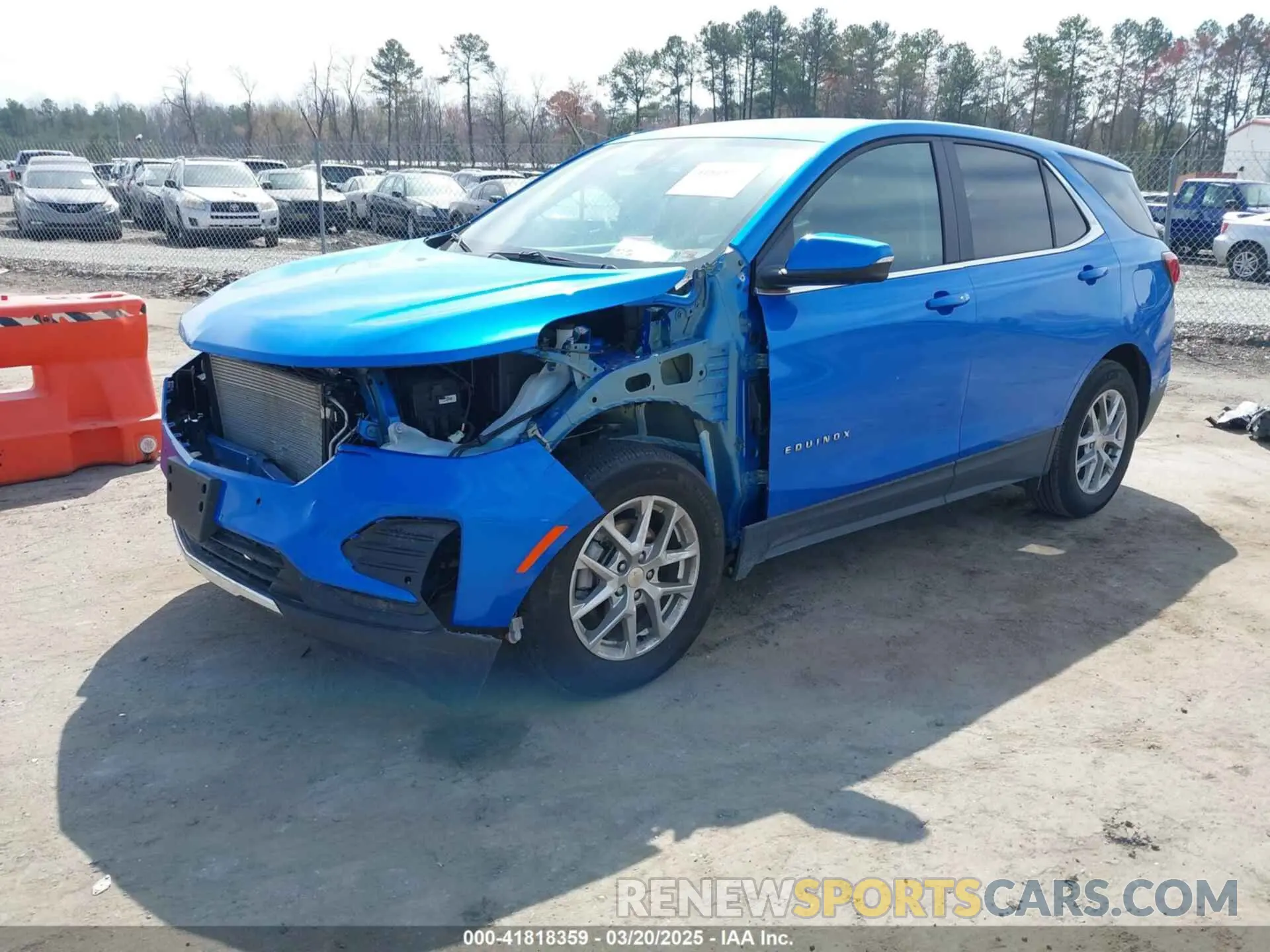 2 Photograph of a damaged car 3GNAXKEGXRS151104 CHEVROLET EQUINOX 2024