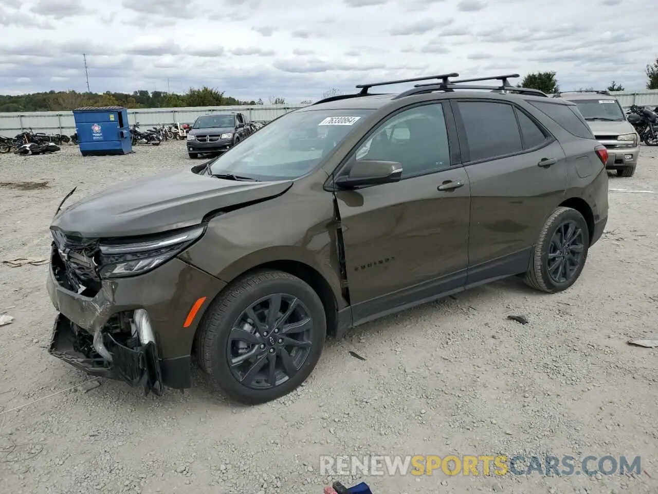1 Photograph of a damaged car 3GNAXMEG0RL161372 CHEVROLET EQUINOX 2024