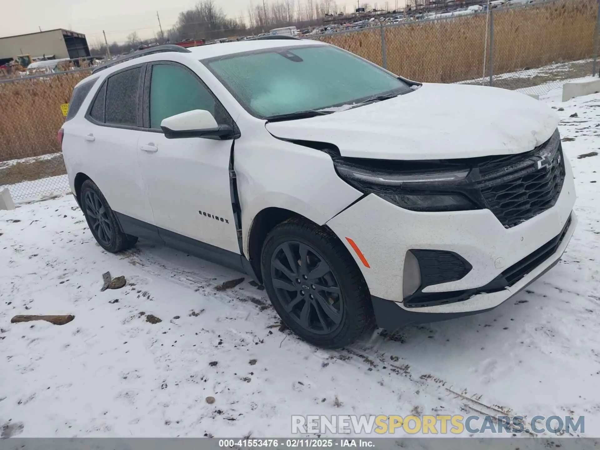 1 Photograph of a damaged car 3GNAXMEG0RS101839 CHEVROLET EQUINOX 2024