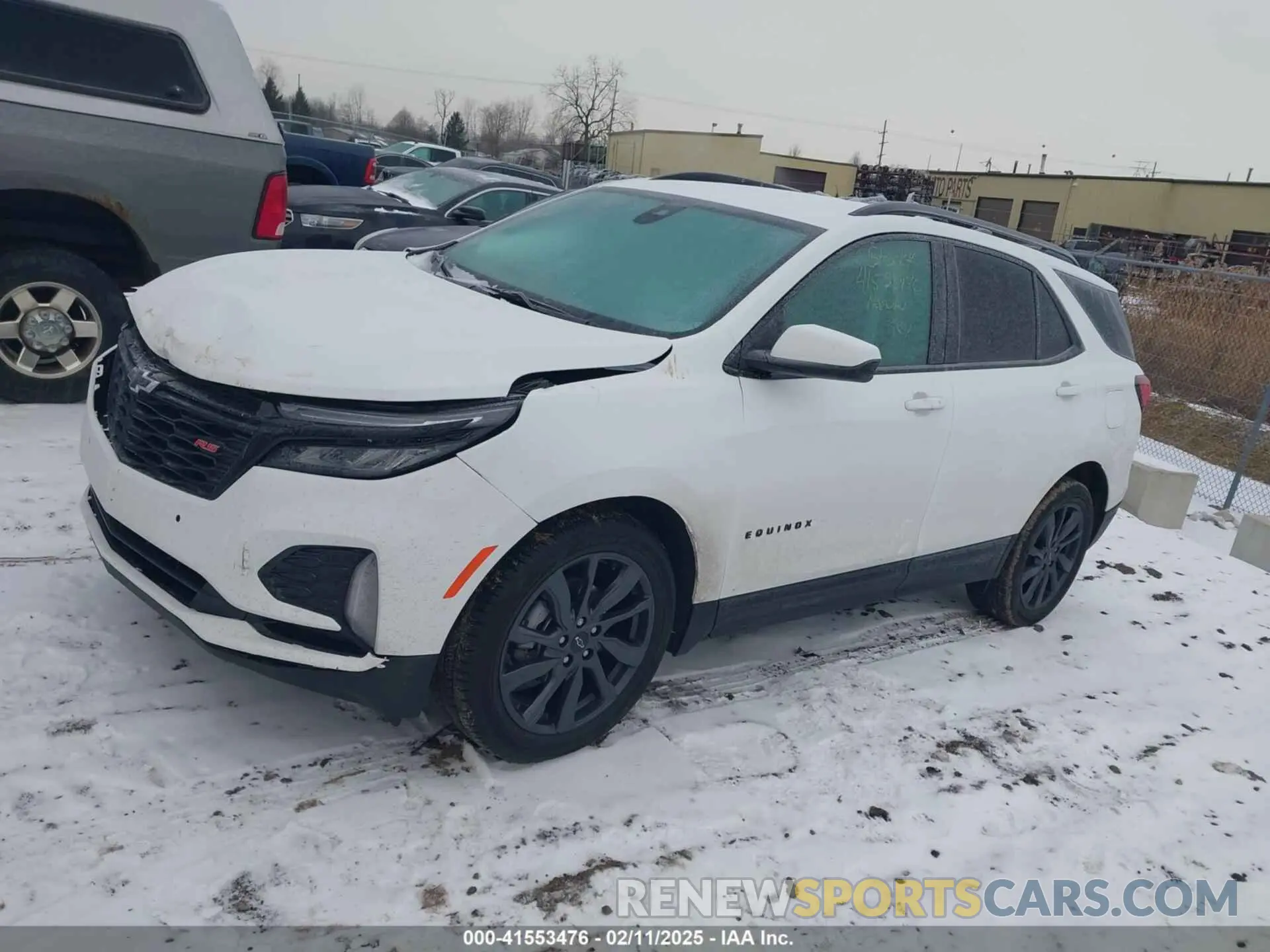 2 Photograph of a damaged car 3GNAXMEG0RS101839 CHEVROLET EQUINOX 2024
