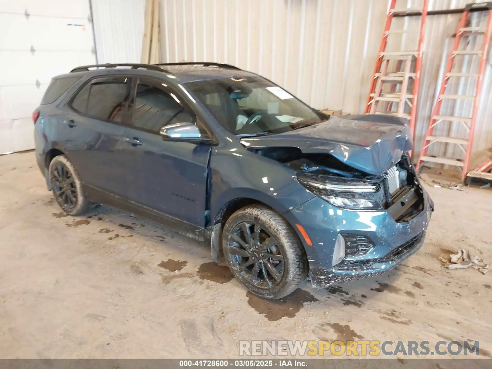 1 Photograph of a damaged car 3GNAXMEG2RL136103 CHEVROLET EQUINOX 2024