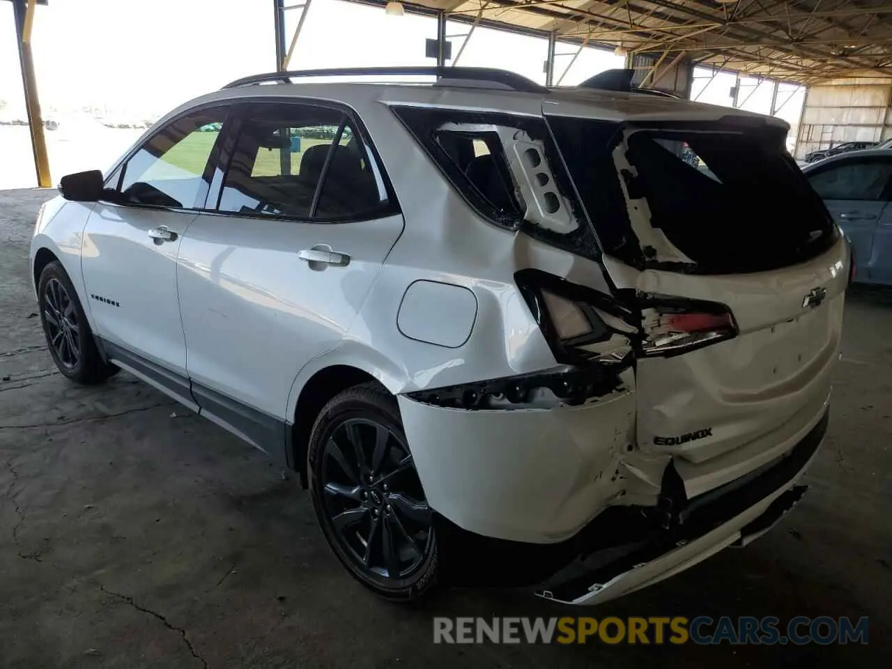 2 Photograph of a damaged car 3GNAXMEG2RS109859 CHEVROLET EQUINOX 2024