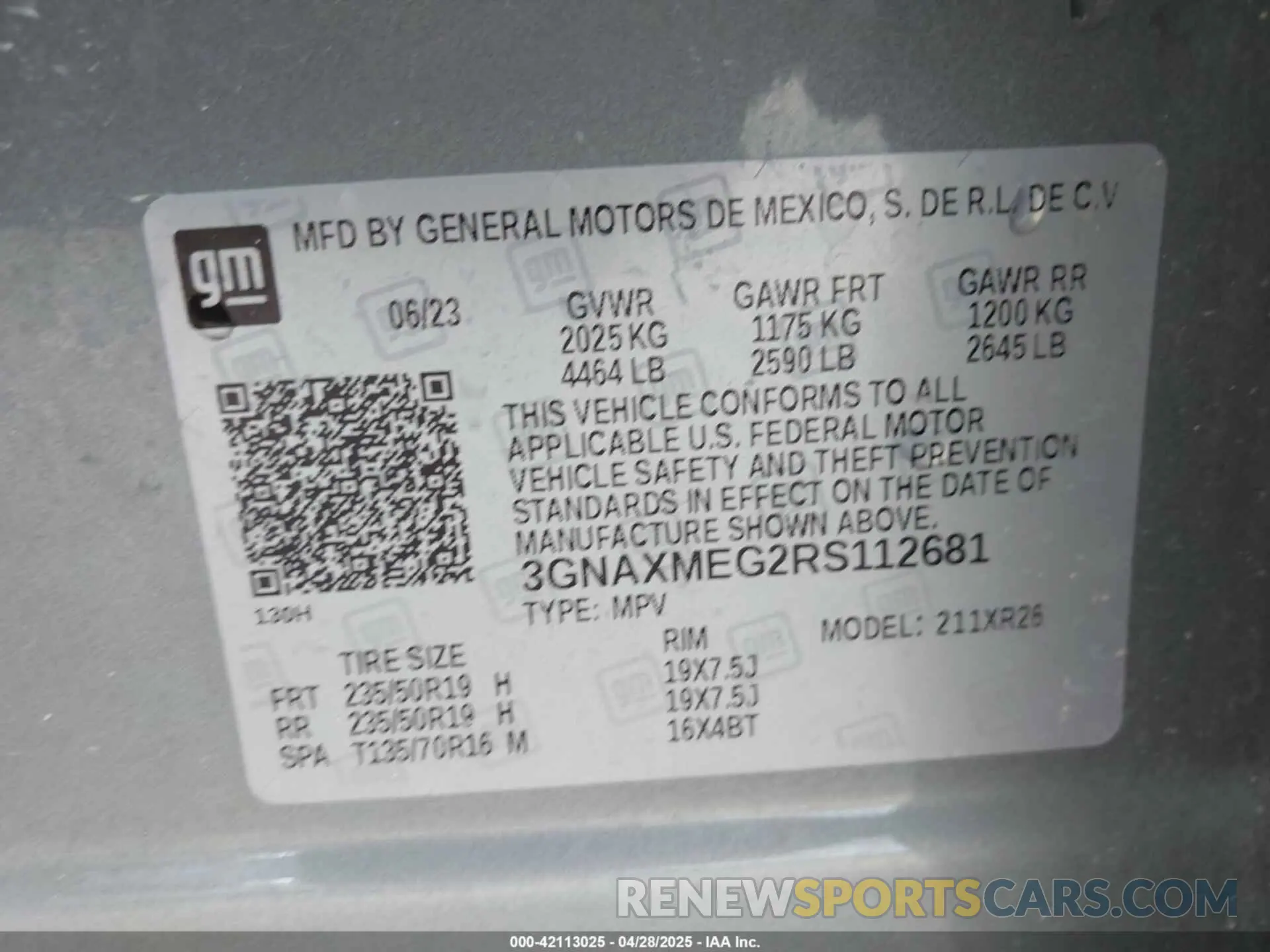 9 Photograph of a damaged car 3GNAXMEG2RS112681 CHEVROLET EQUINOX 2024