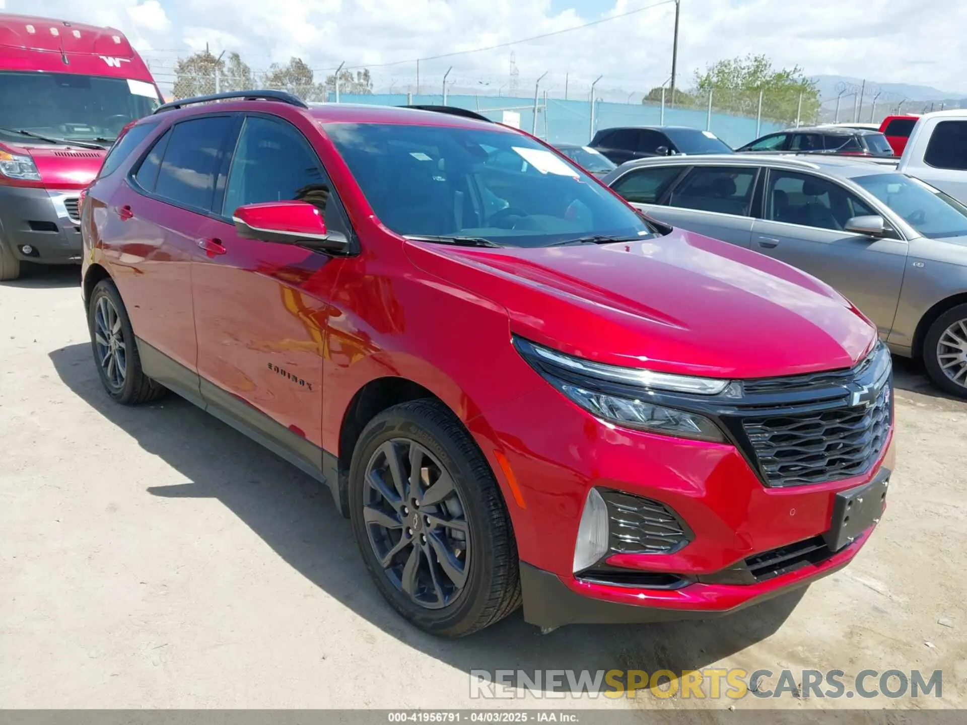 1 Photograph of a damaged car 3GNAXMEG5RL363141 CHEVROLET EQUINOX 2024