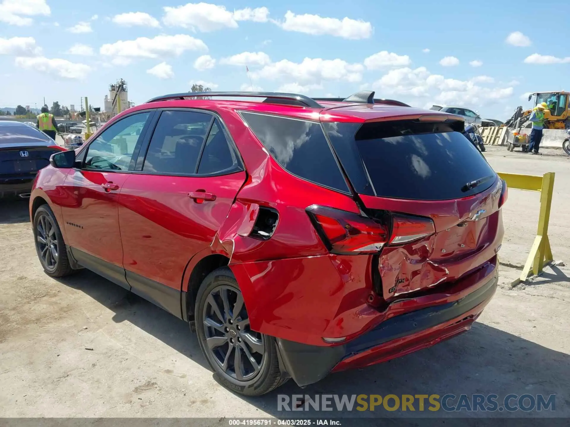 3 Photograph of a damaged car 3GNAXMEG5RL363141 CHEVROLET EQUINOX 2024
